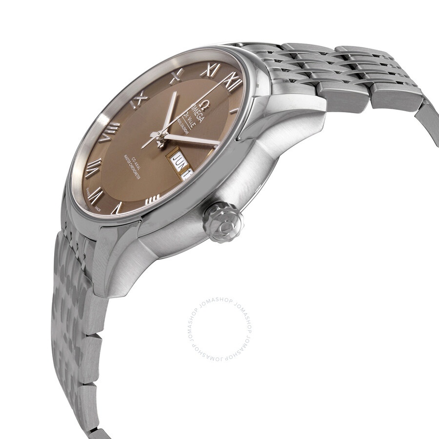 Omega De Ville Automatic Brown Dial Men's Watch 433.10.41.22.10.001 - 2