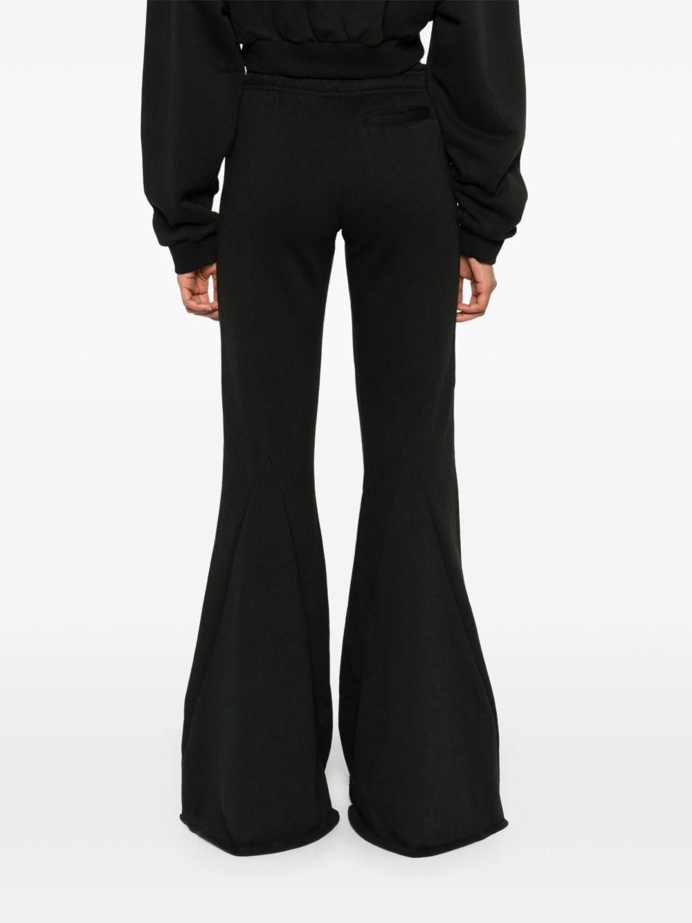 flared track pants - 4