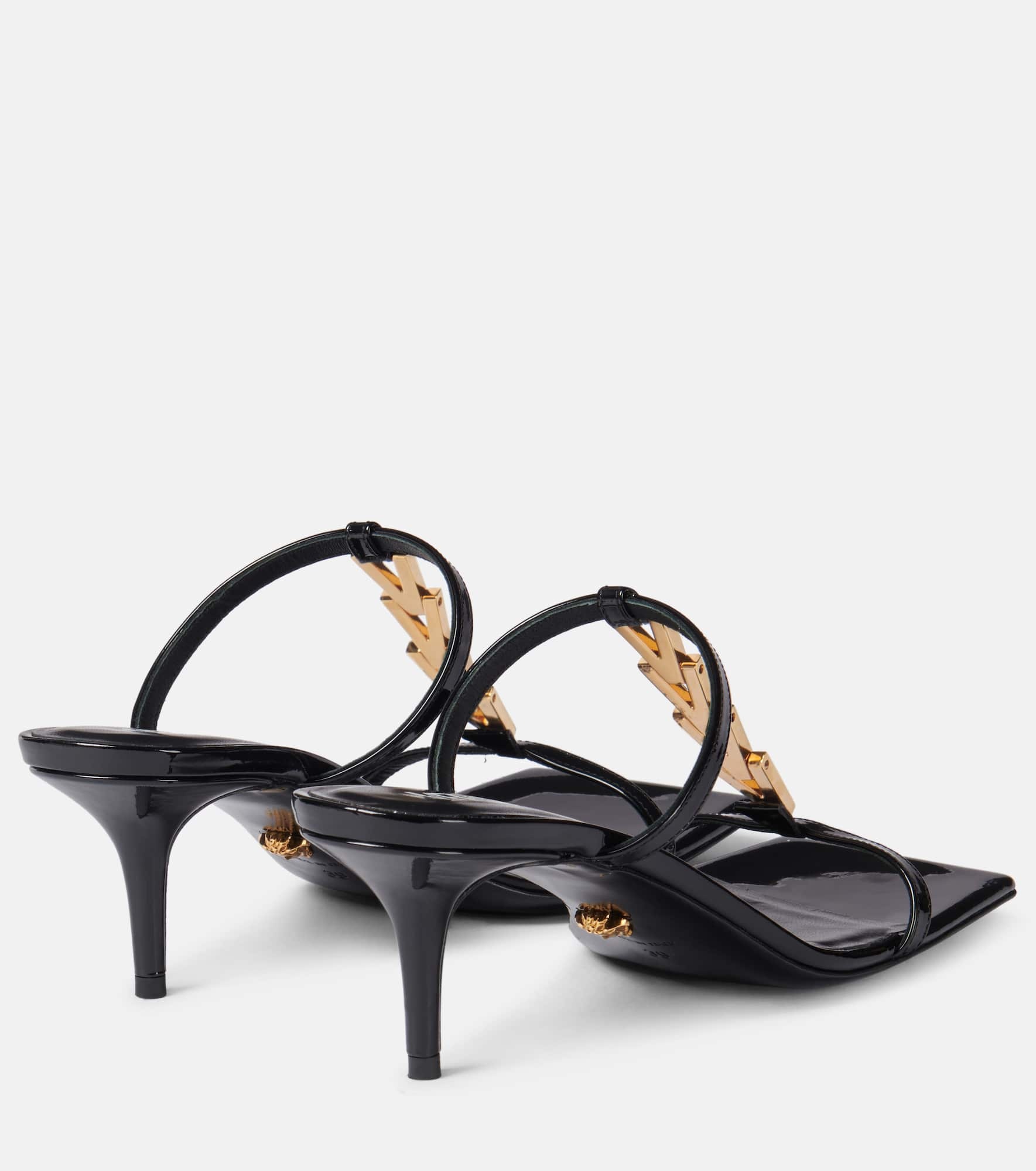 40 patent leather sandals - 2