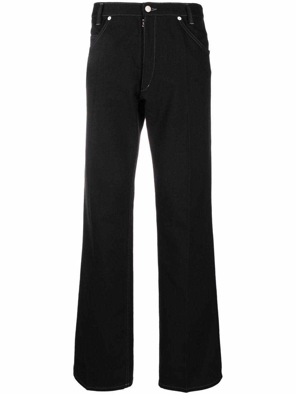 straight-leg trousers - 1