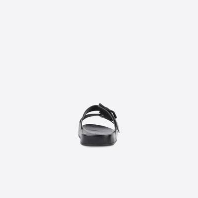 BALENCIAGA Men's Mallorca Sandal in Black outlook