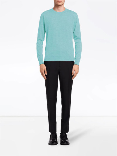 Prada crew-neck jumper outlook