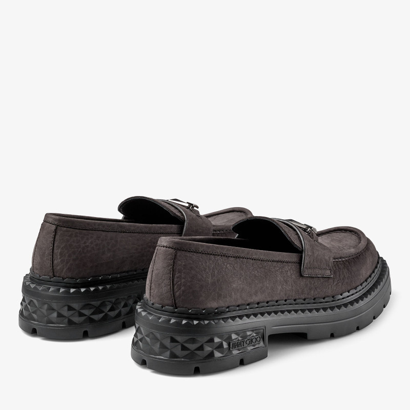 JIMMY CHOO Marlow Diamond/M
Mocha Nubuck Leather Shoes outlook