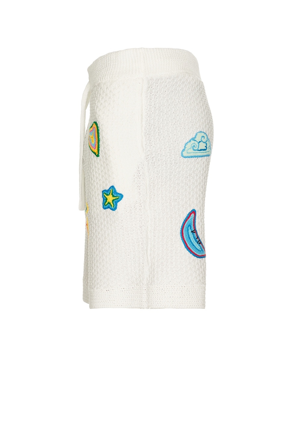 Crochet Shorts With Patches - 3