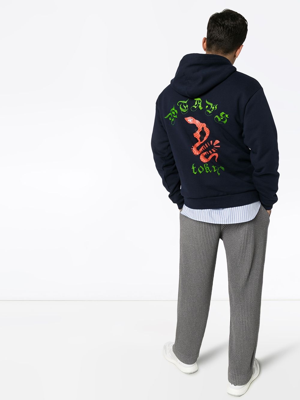 Tokyo logo print hoodie - 2