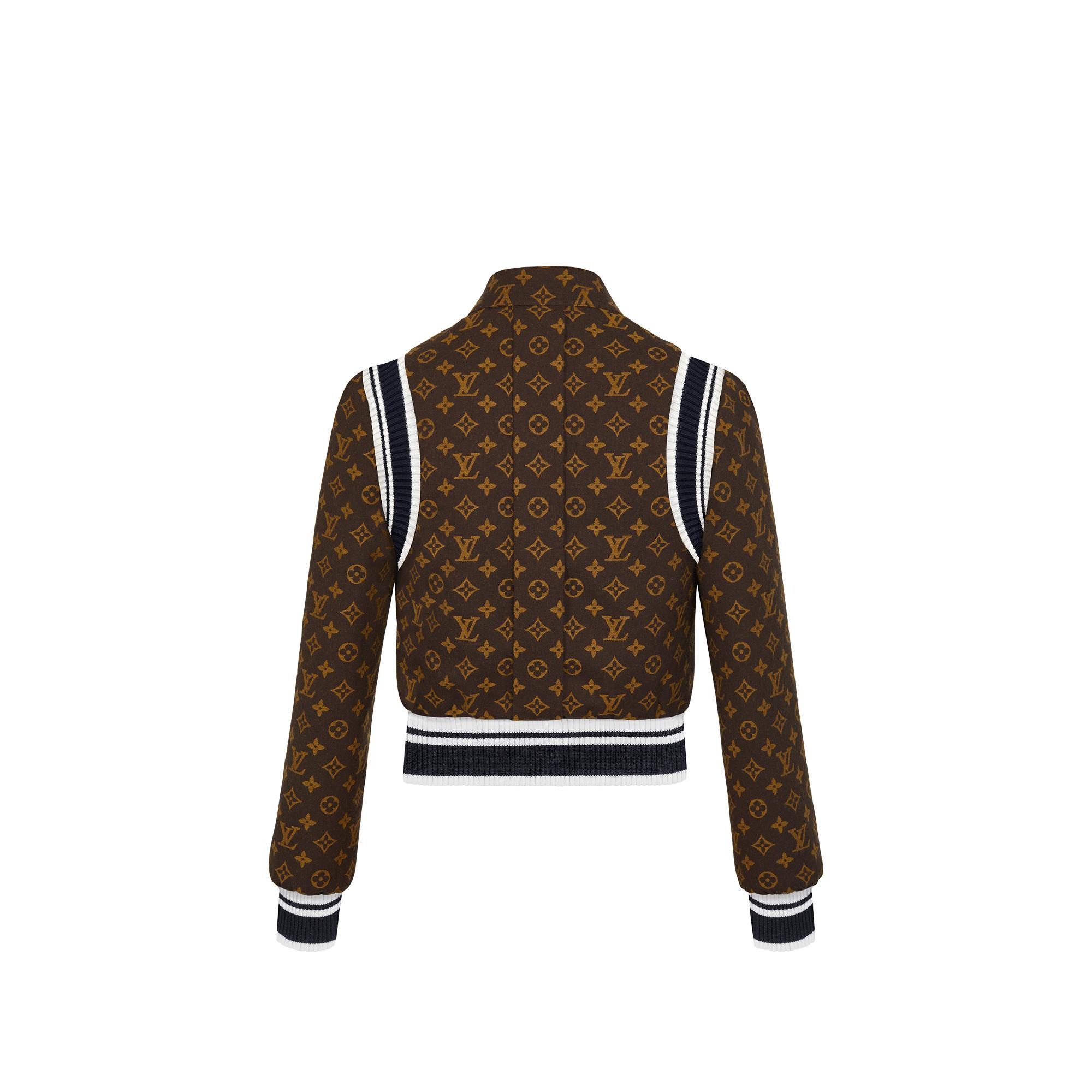 Paisley And Monogram Reversible Wool Bomber - 3