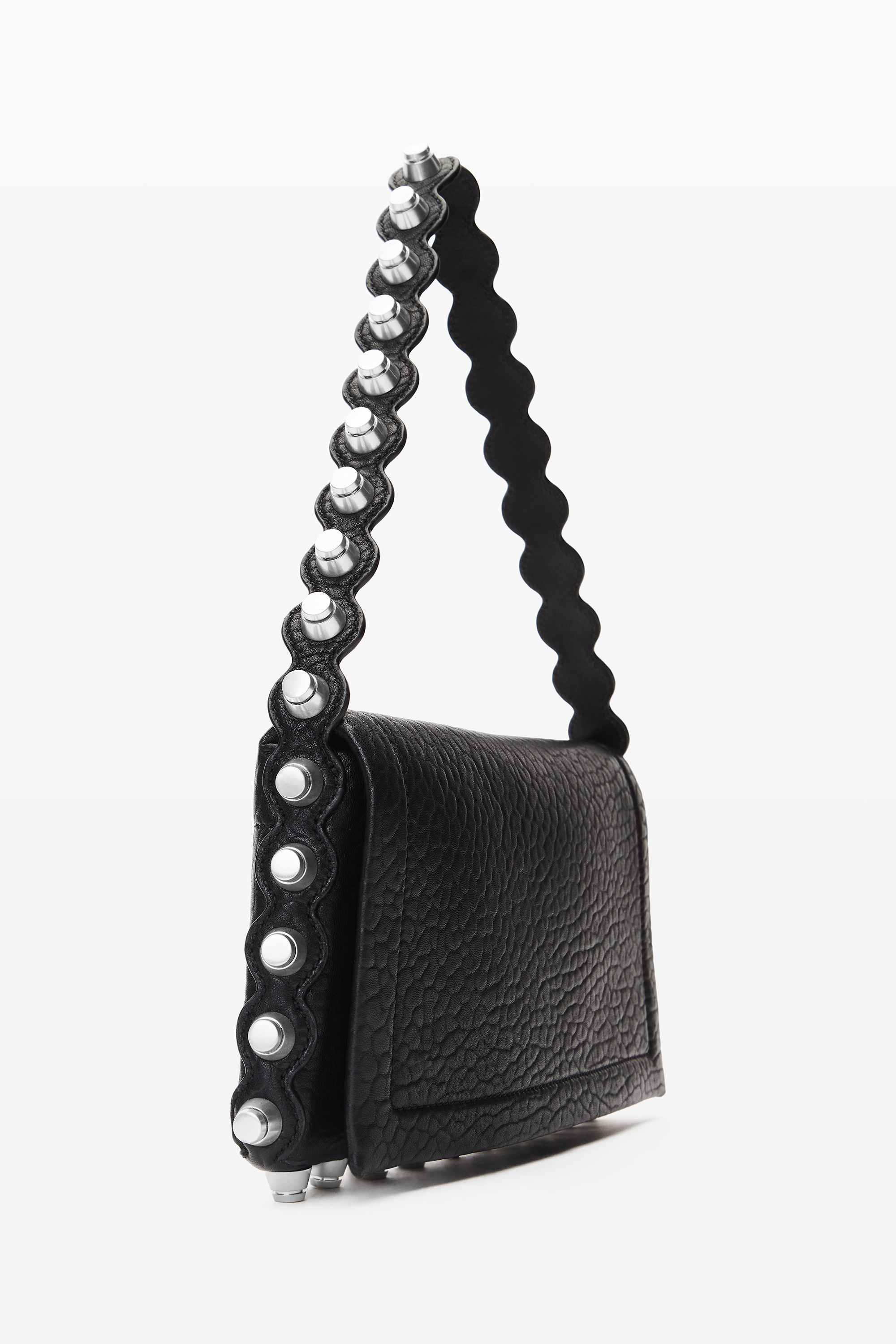 Roz Shoulder Bag in Lambskin Leather - 4
