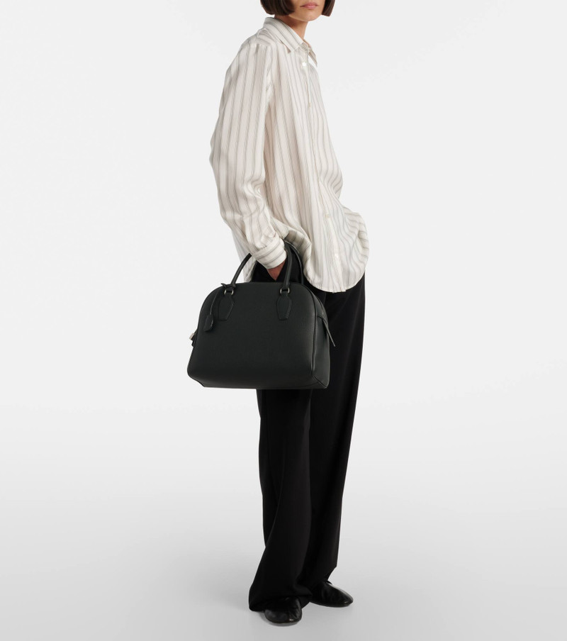 The Row India 12 leather tote bag outlook