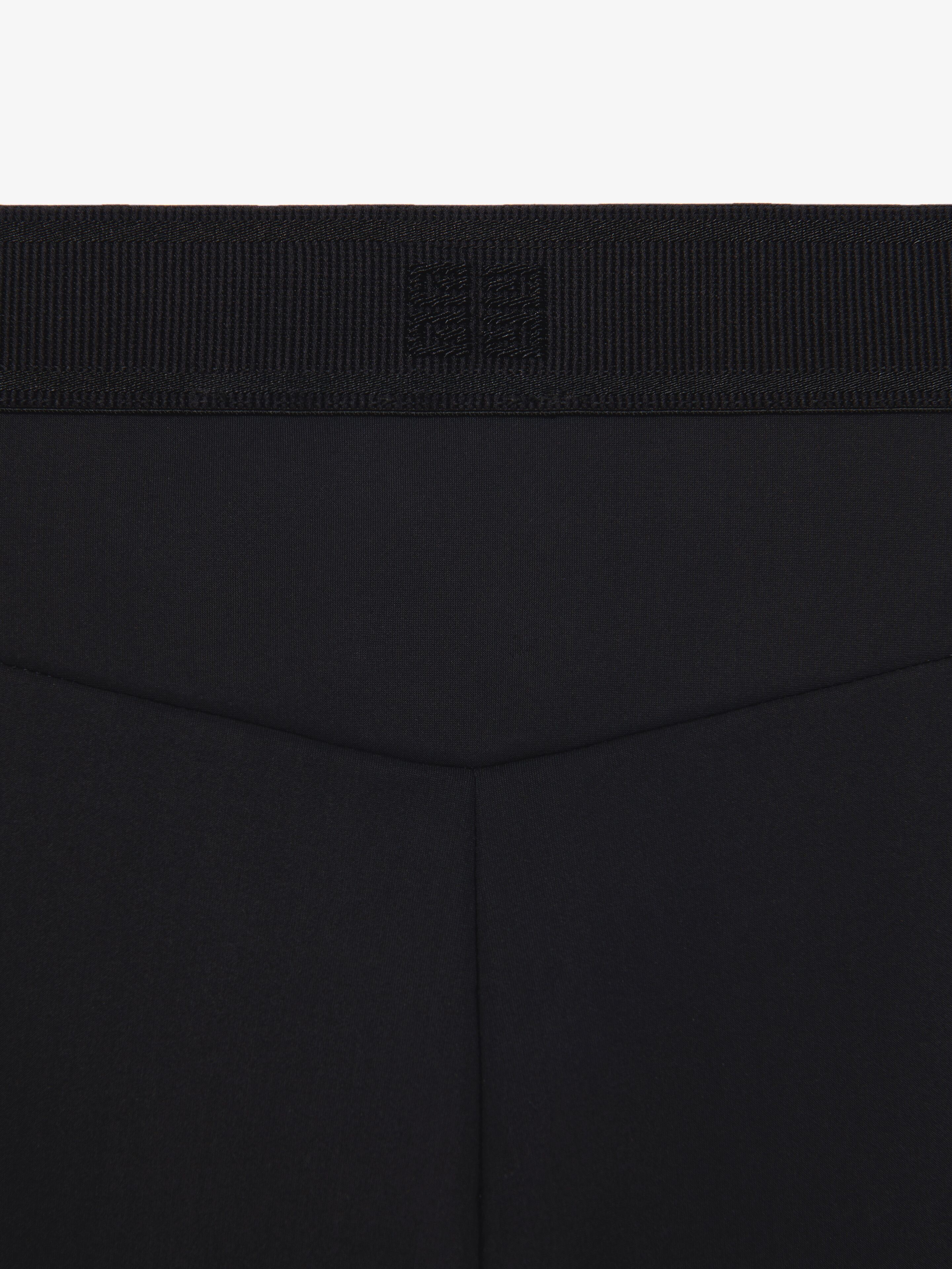 LEGGINGS IN JERSEY WITH GIVENCHY WAISTBAND - 3