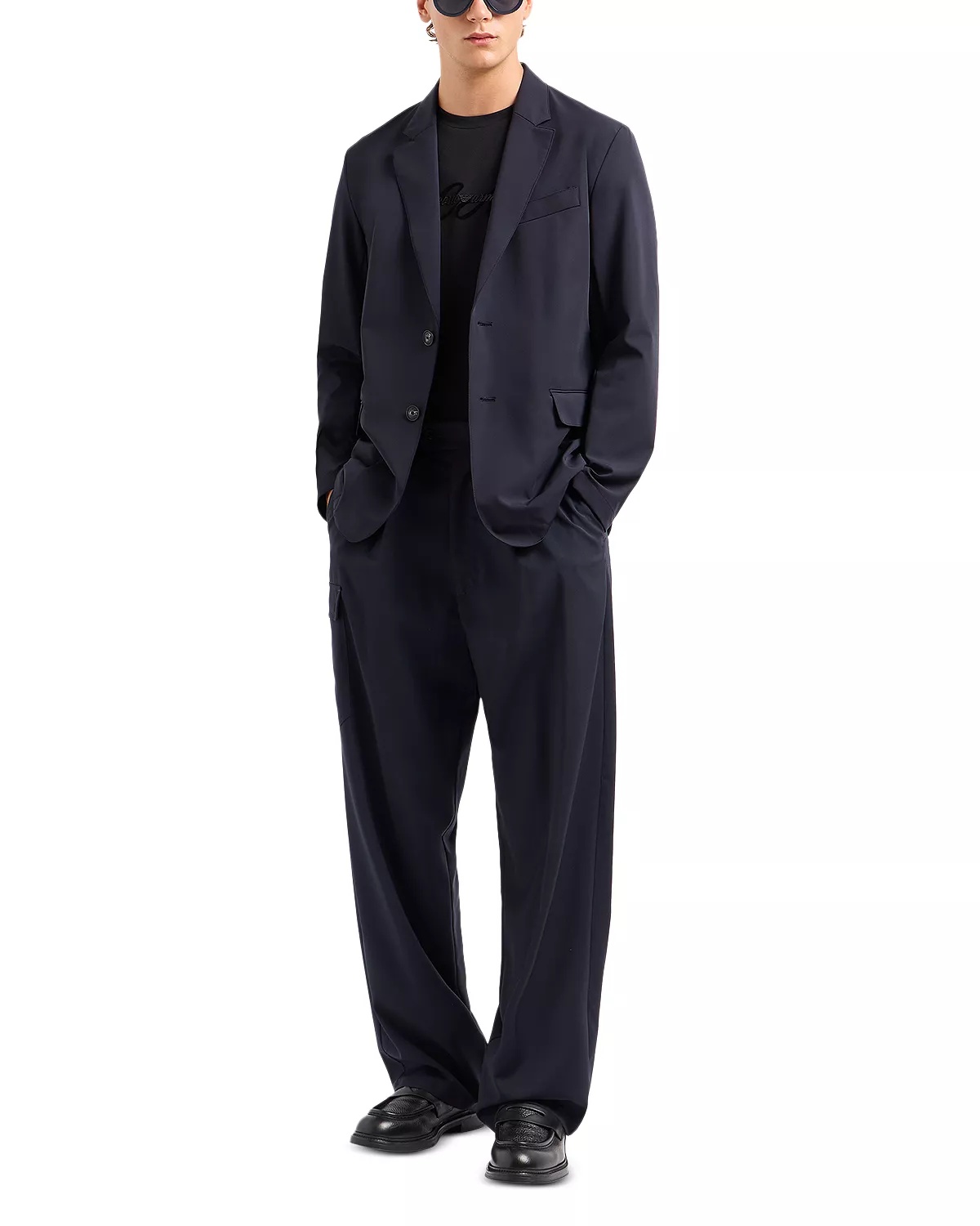 Notch Lapel Blazer - 2
