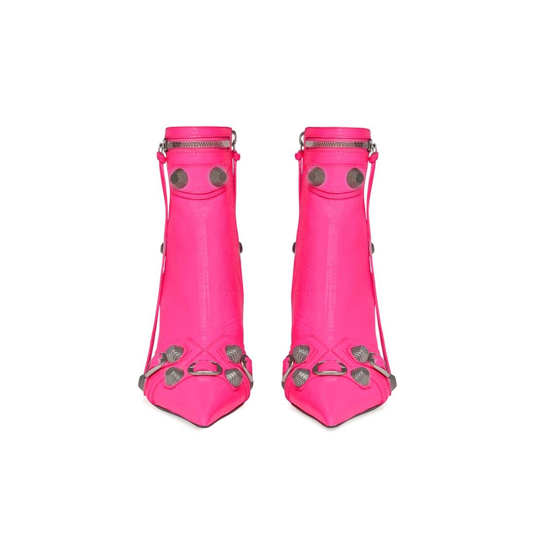 Women's Cagole 90mm Bootie in Fluo Pink - 3