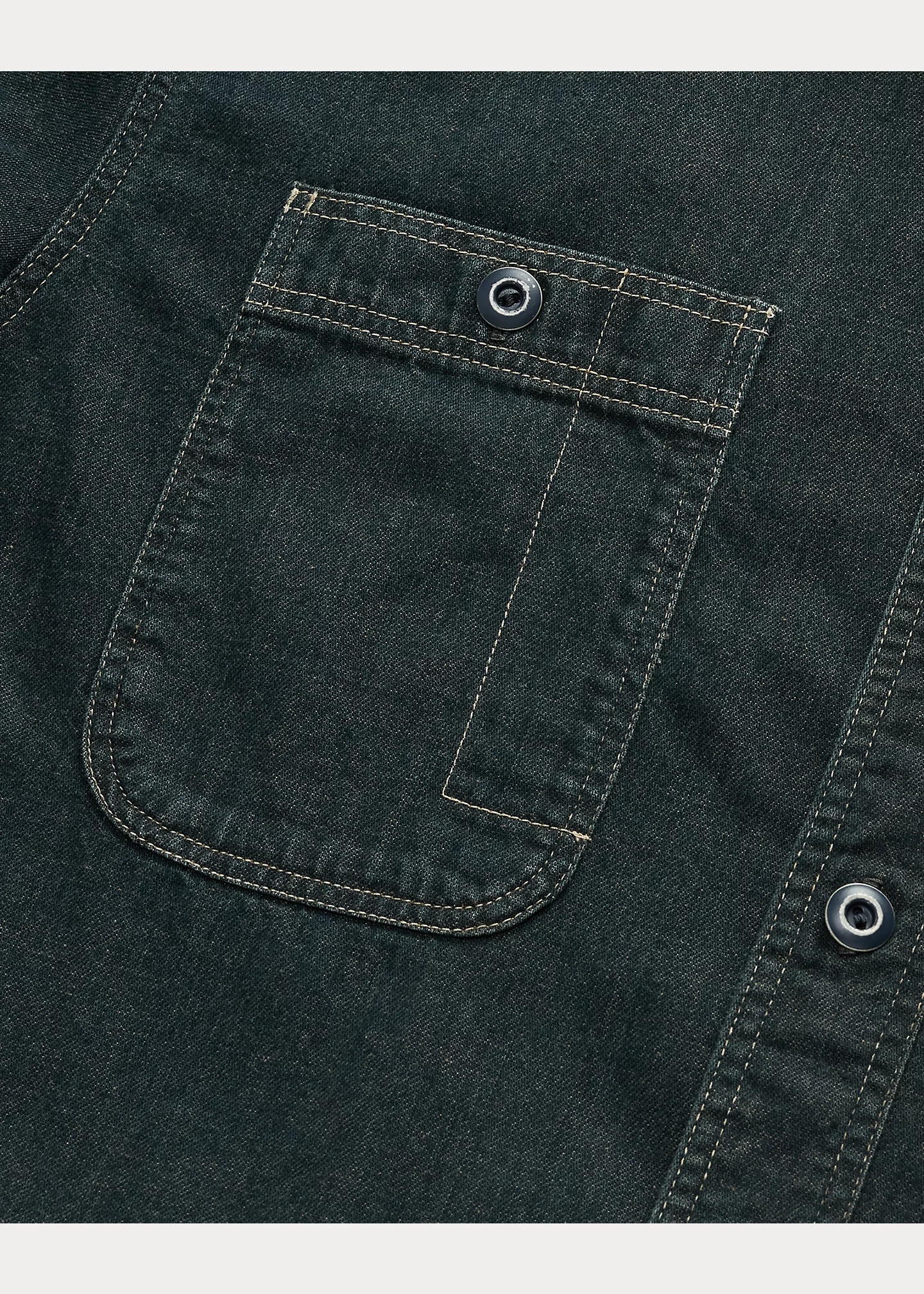 Indigo Denim Workshirt - 4