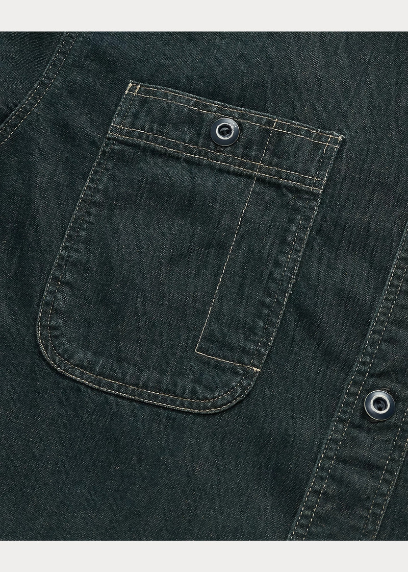 Indigo Denim Workshirt 4
