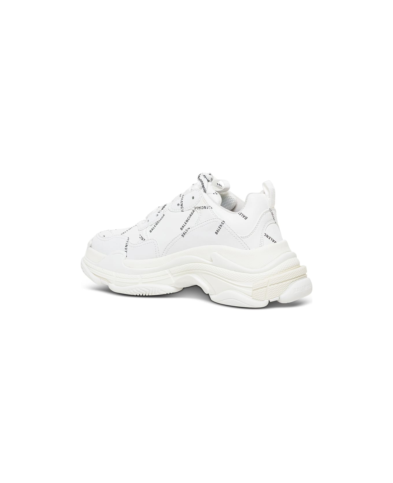 Triple S Sneakers With Allover Logo Print - 3