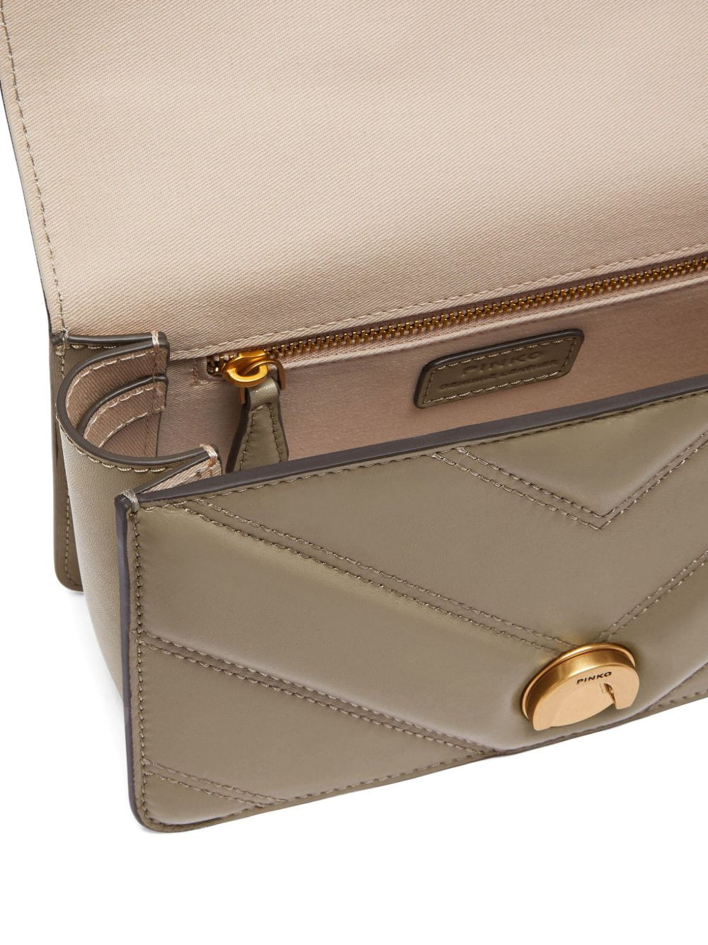 mini Love quilted cross body bag - 4