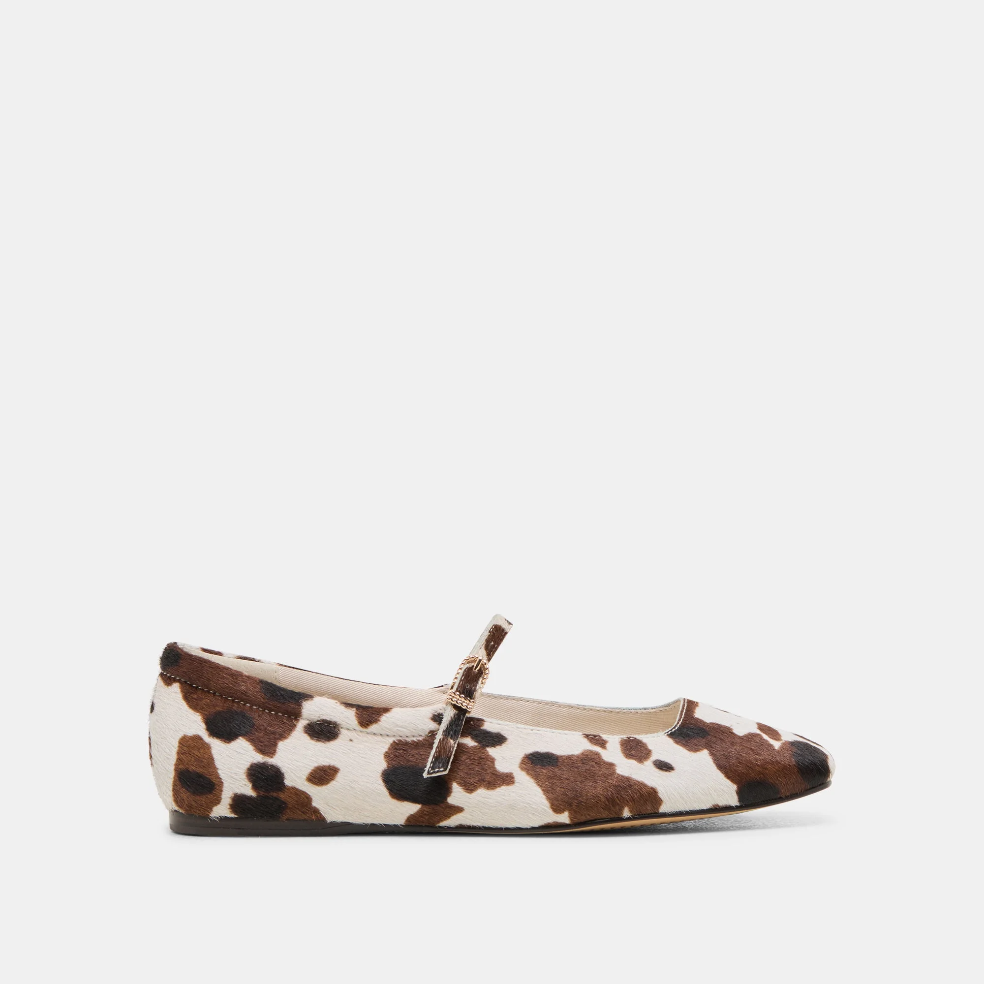 REYES BALLET FLATS COCOA TAURUS CALF HAIR - 1
