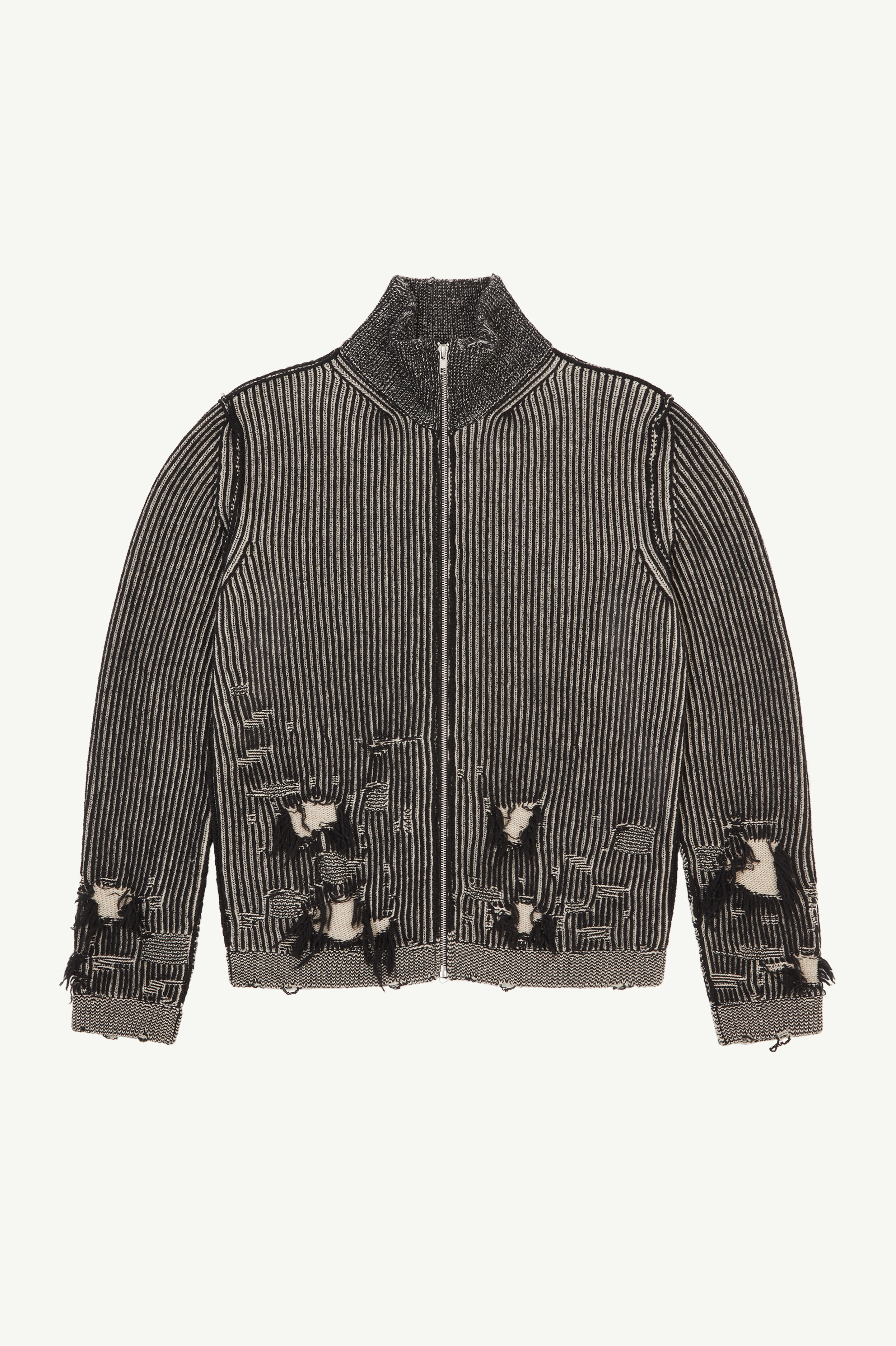 Ribbed cool cardigan - 1