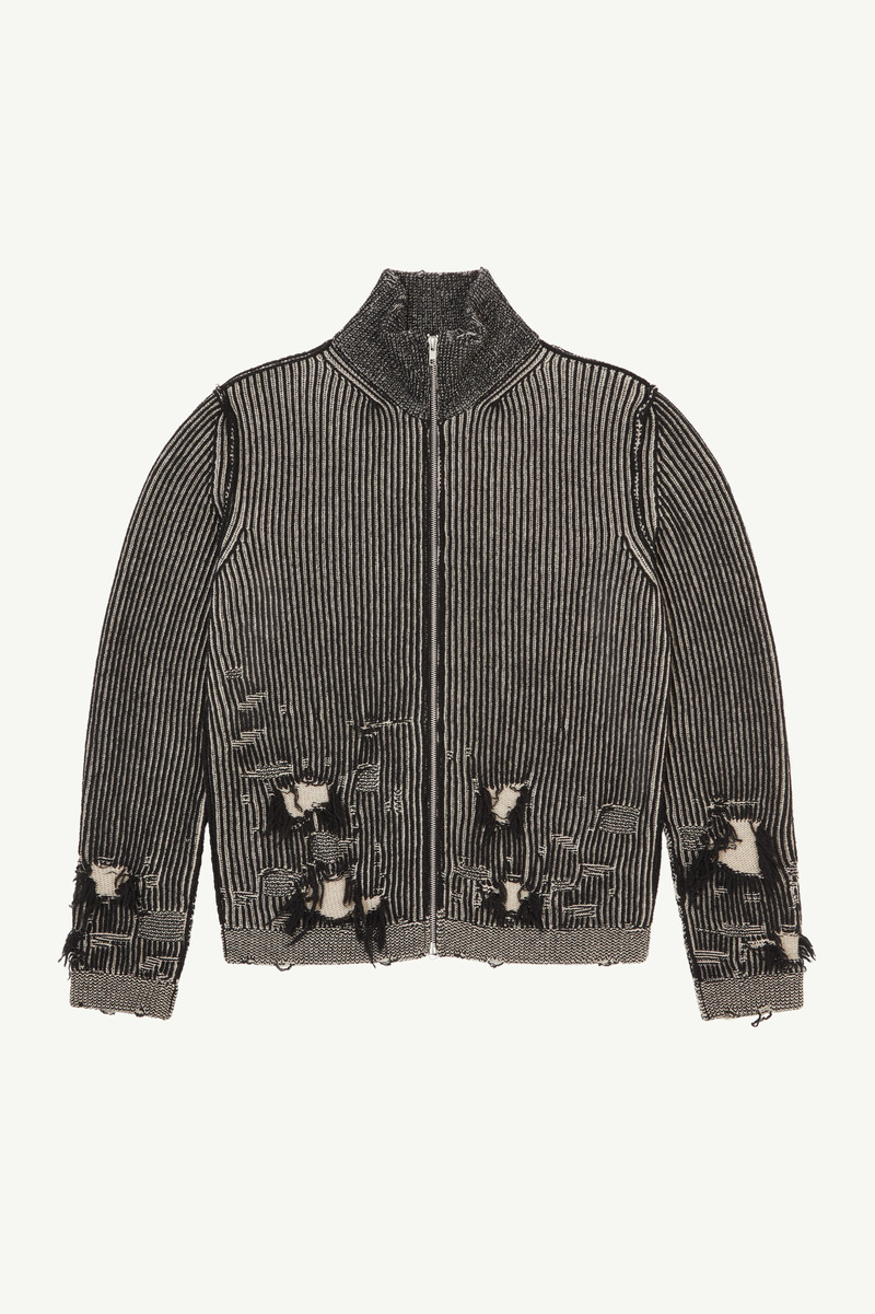 Ribbed cool cardigan 1