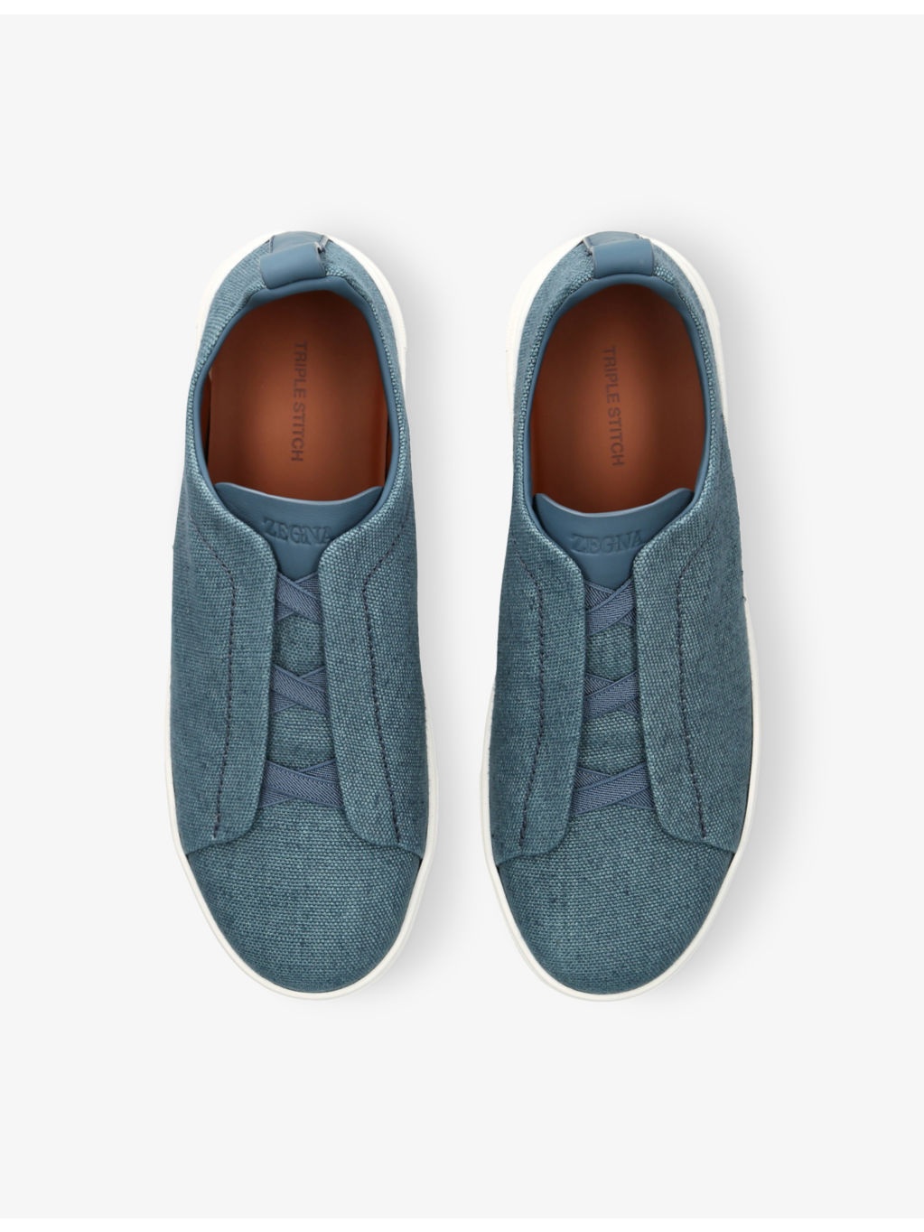 Triple-Stitch Woven Low-Top Trainers - 2