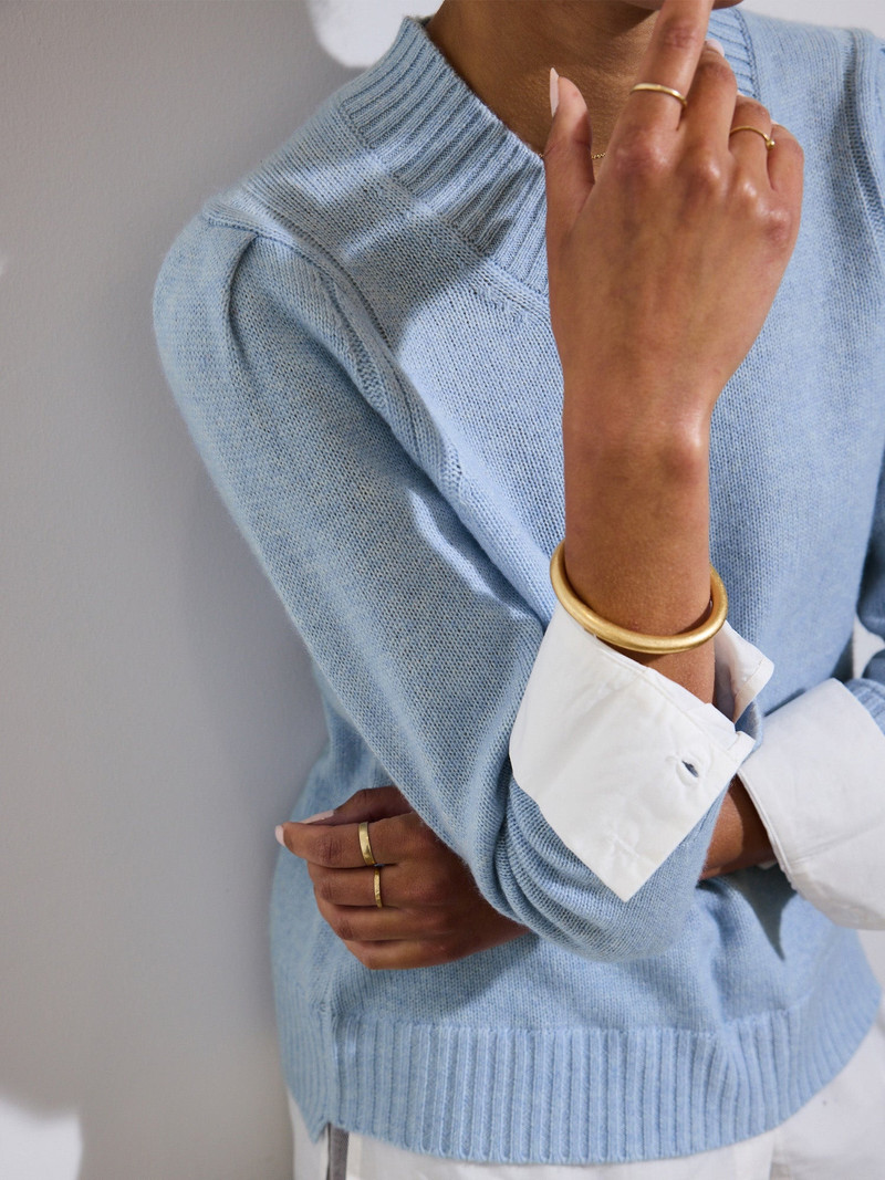 BROCHU WALKER The Eton Layered Crew Looker outlook