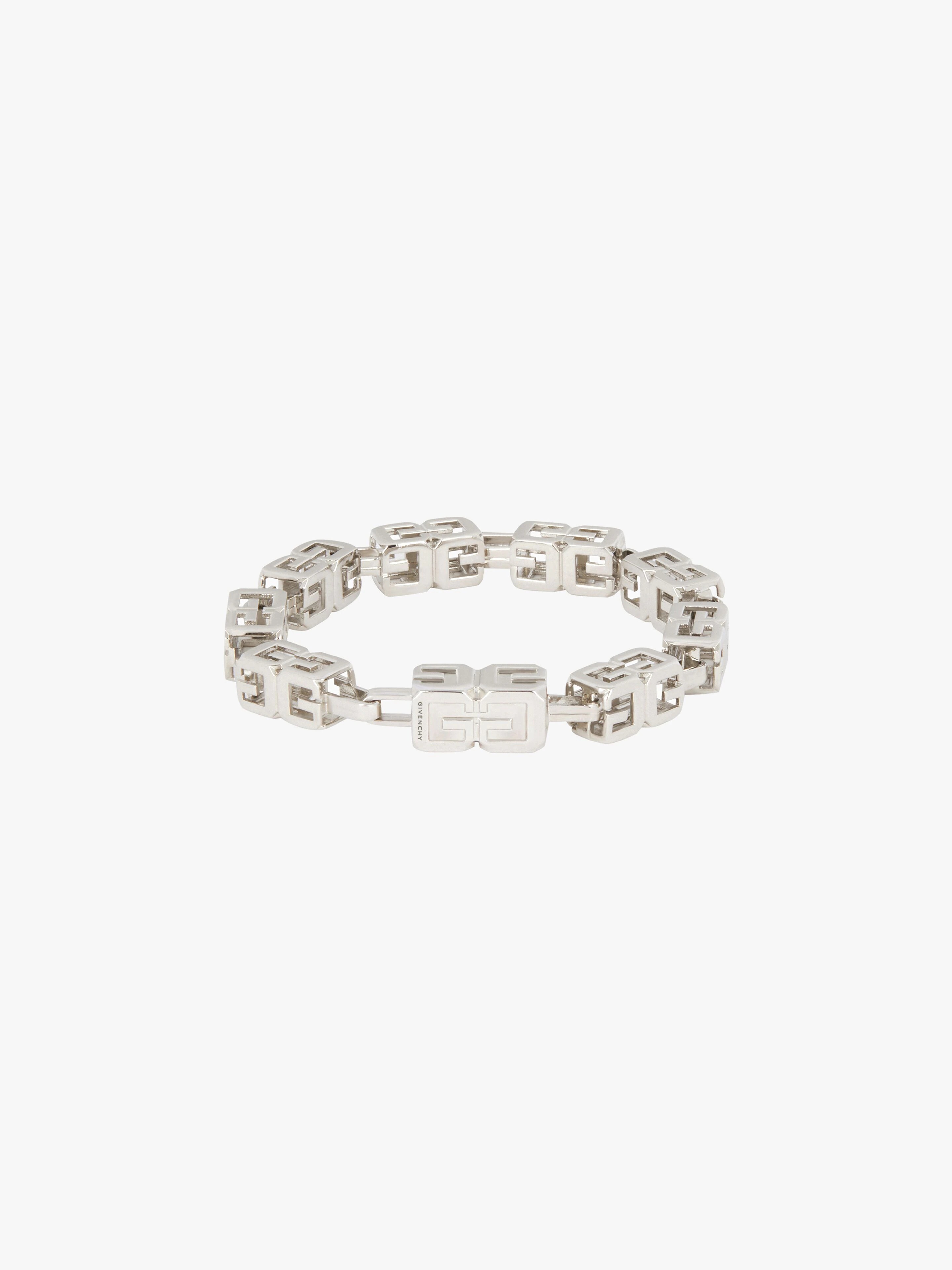 G CUBE BRACELET IN METAL - 2