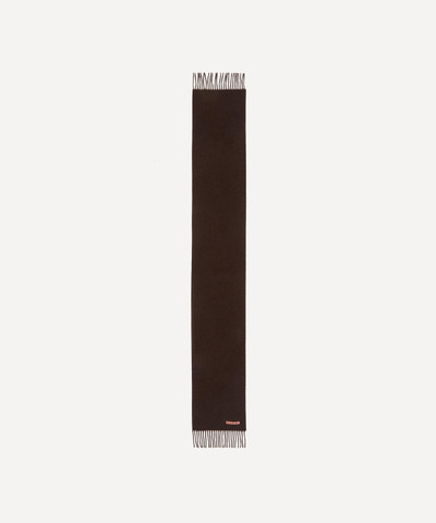 Acne Studios Skinny Fringe Wool Scarf outlook