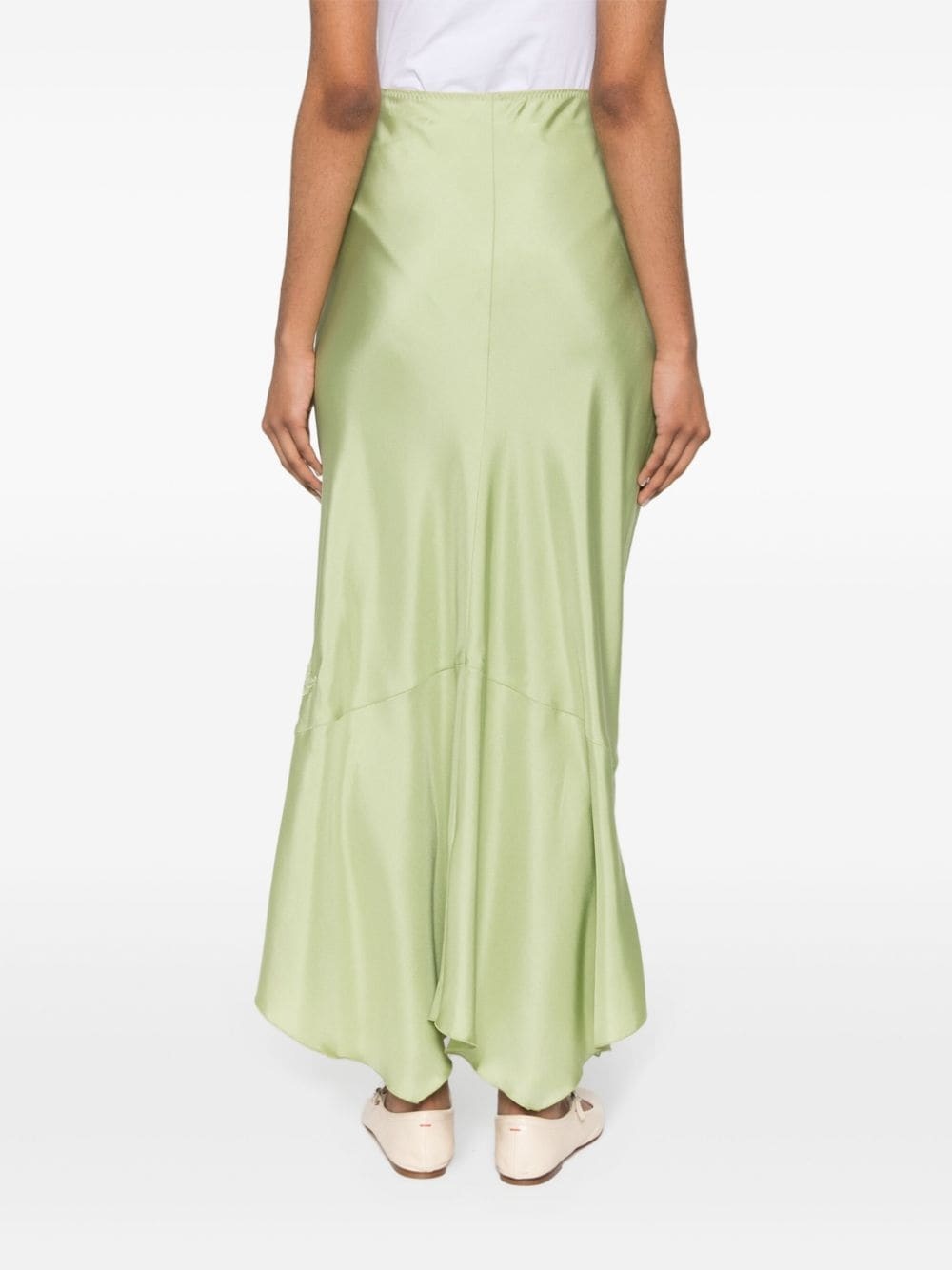 Sensual Coolness silk maxi skirt - 4