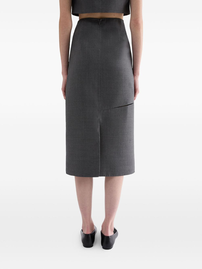 twill pencil skirt 5