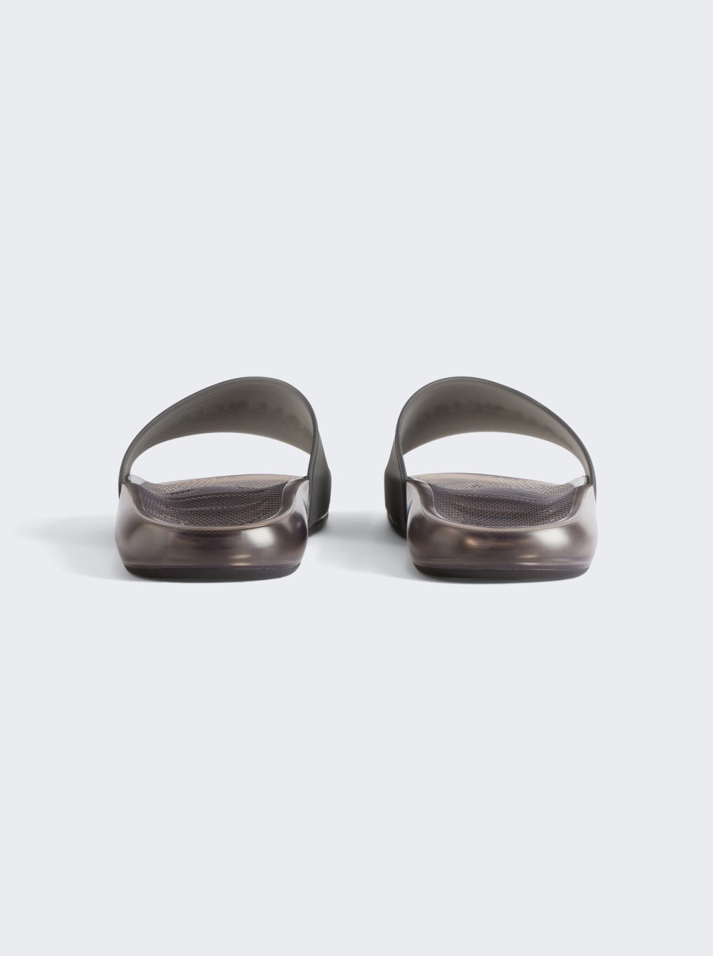 Pool Transparent Slide Sandal Black - 4