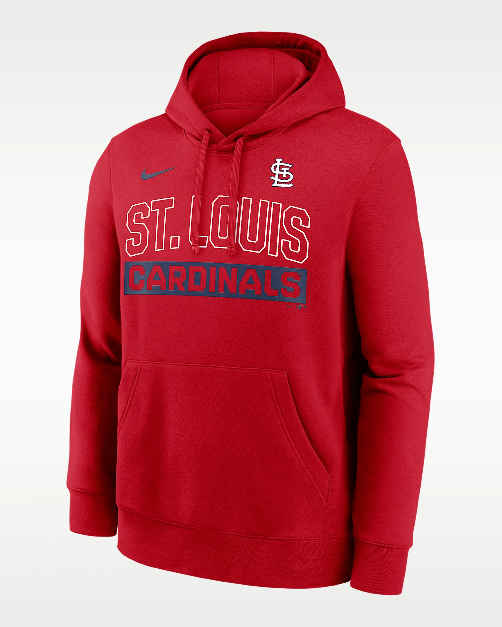 St. Louis Cardinals Club Men's Nike MLB Pullover Hoodie - 1