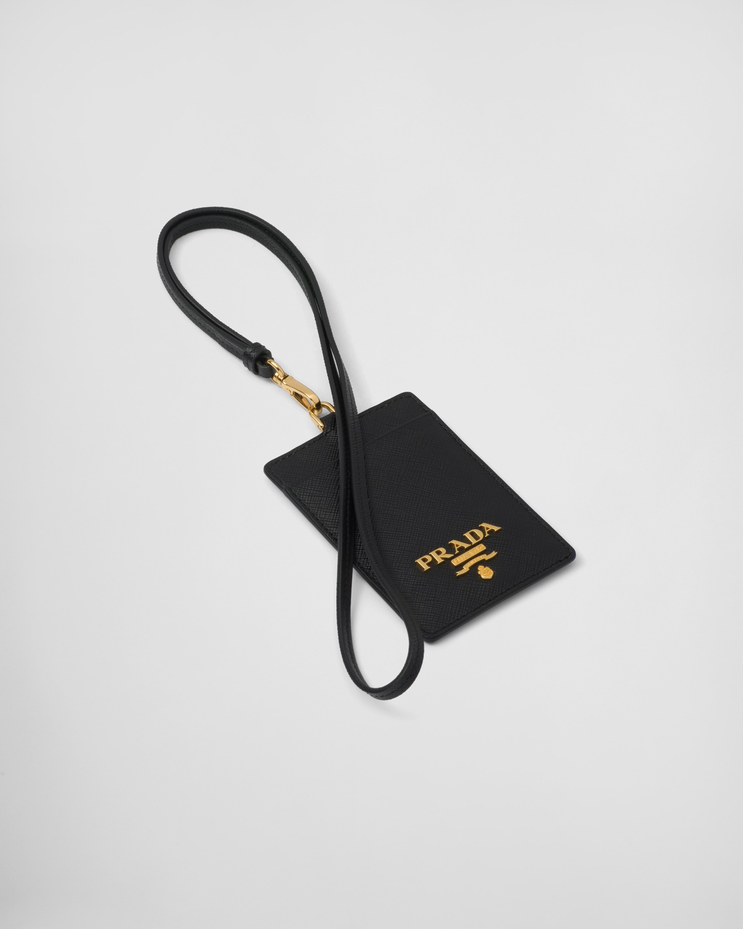 Saffiano Leather Badge Holder - 1