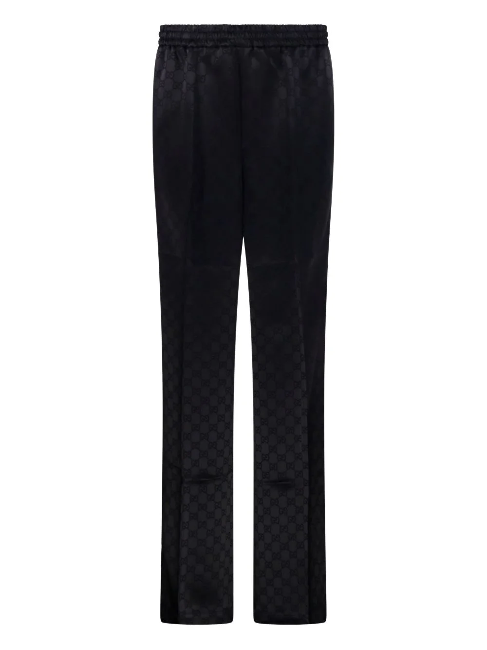 monogram-pattern trousers - 1
