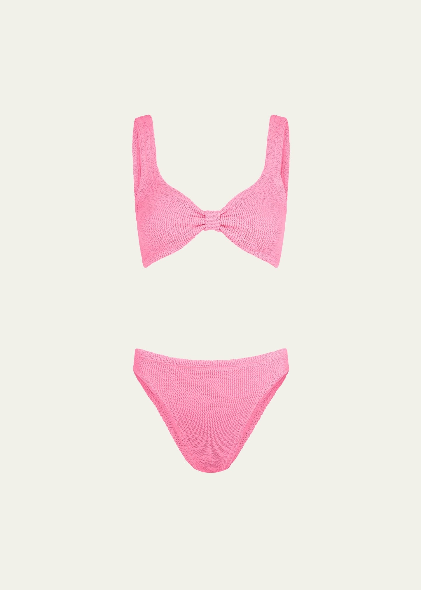 Crinkled Two-Piece Swimsuit - 1