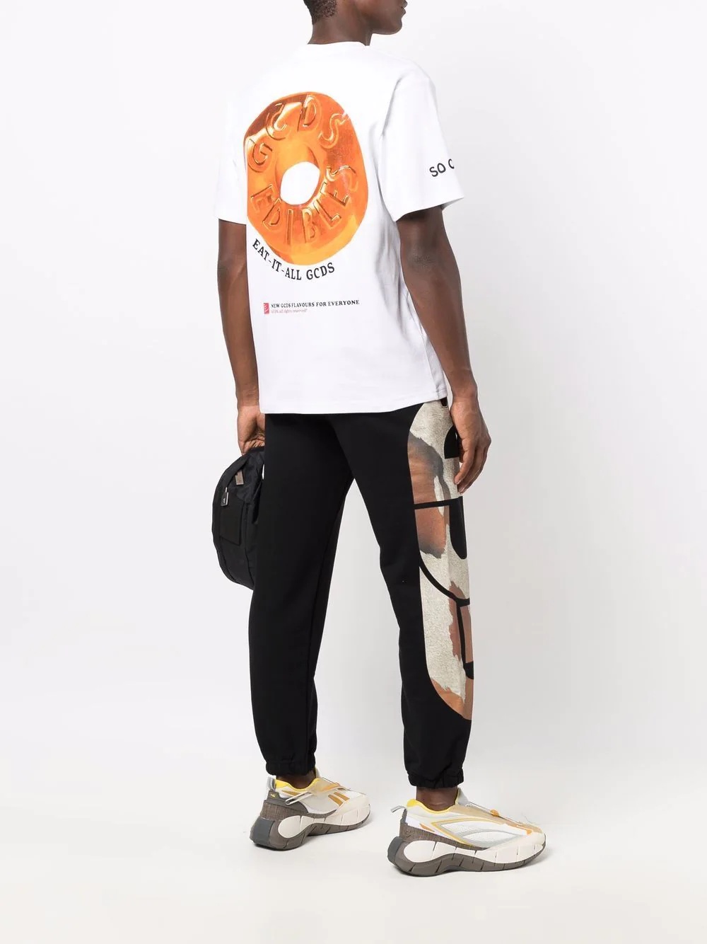 donut logo-print T-shirt - 2