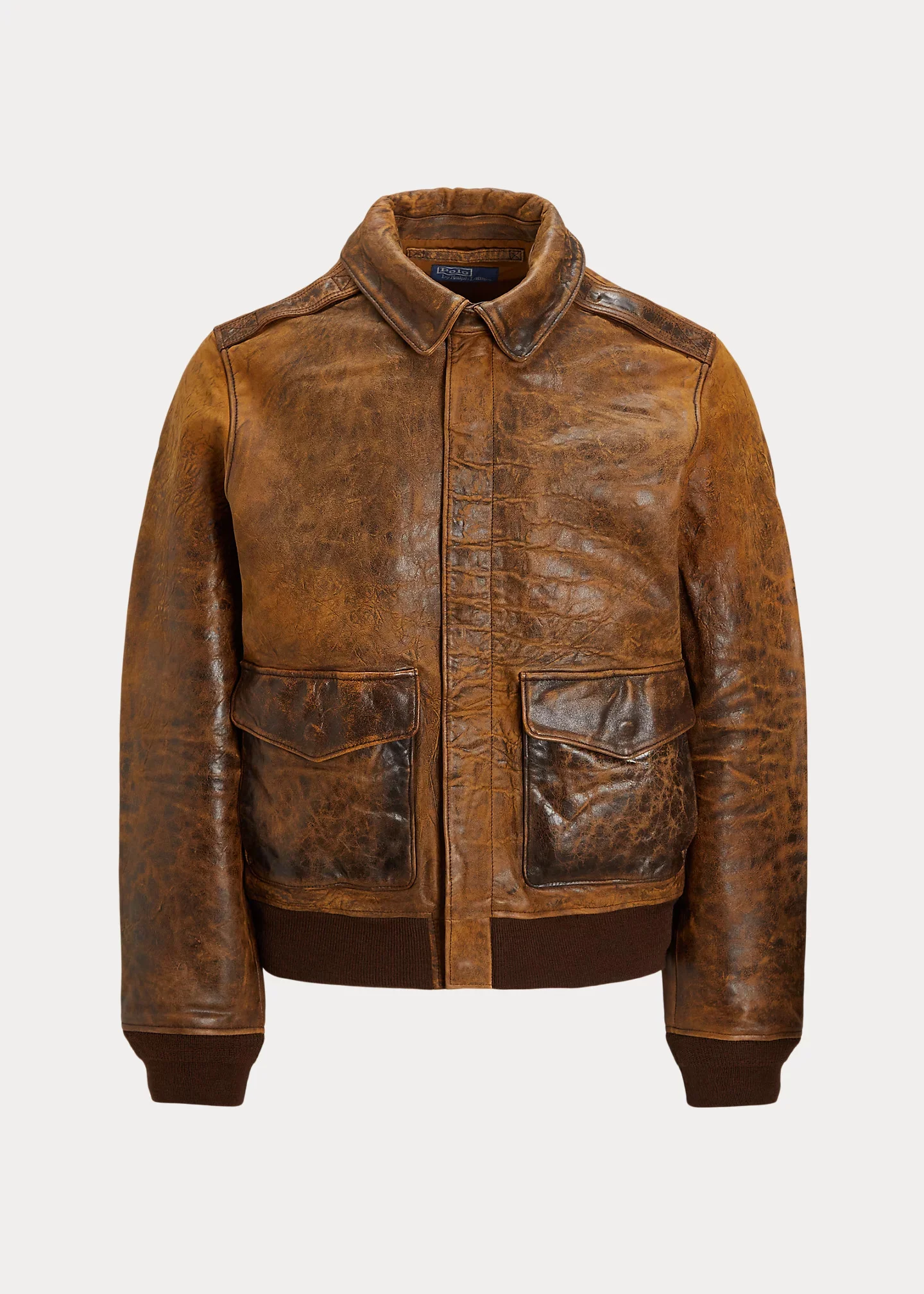 Leather Flight Jacket - 1