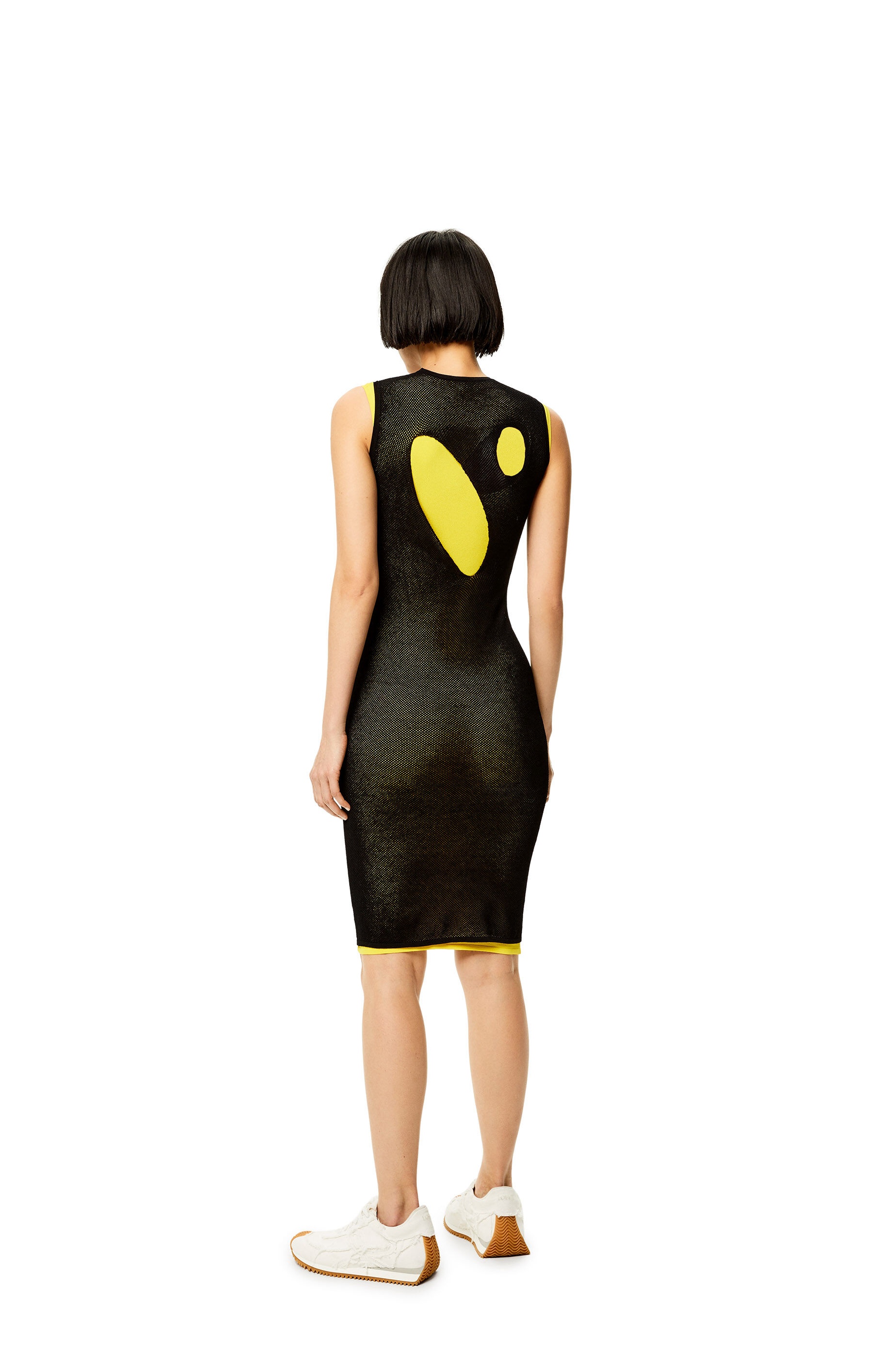 Cut-out dress in viscose - 3