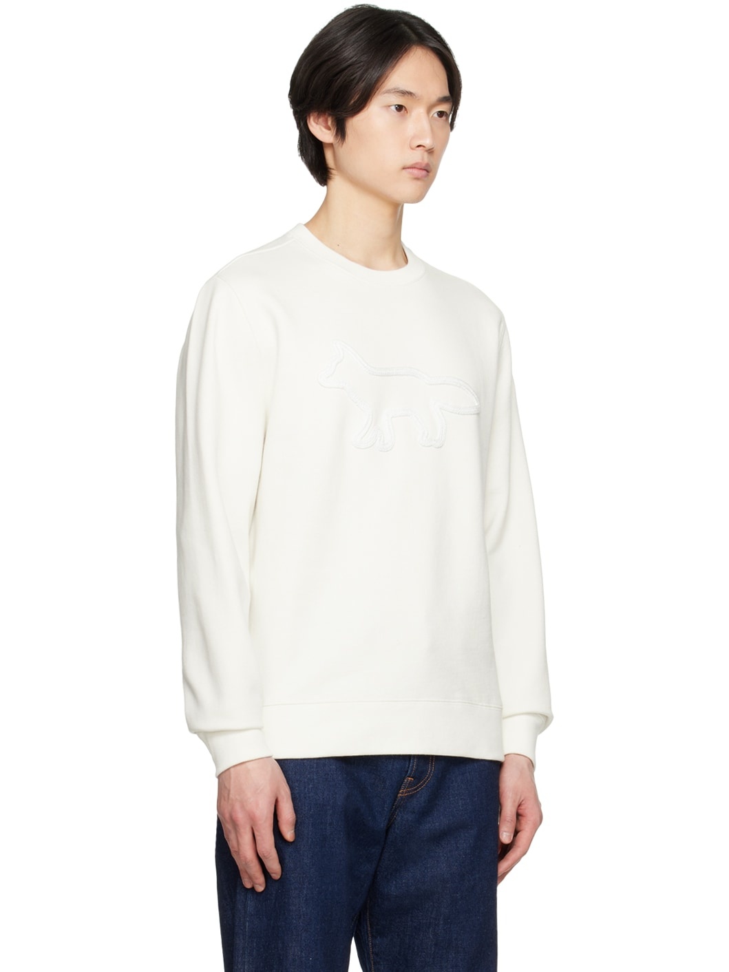 Off-White Contour Fox Sweatshirt - 2