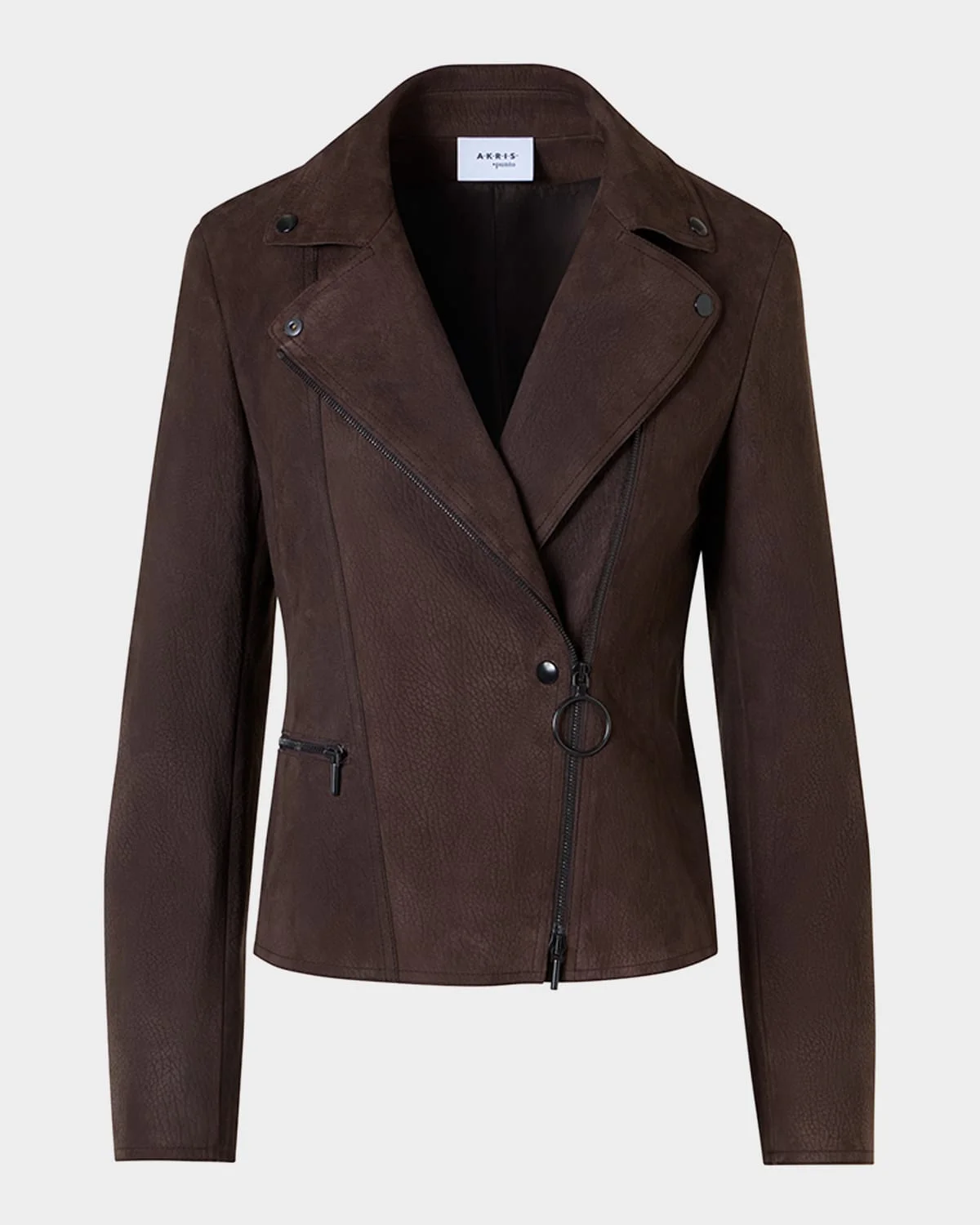 Suede Motorbike Jacket - 1