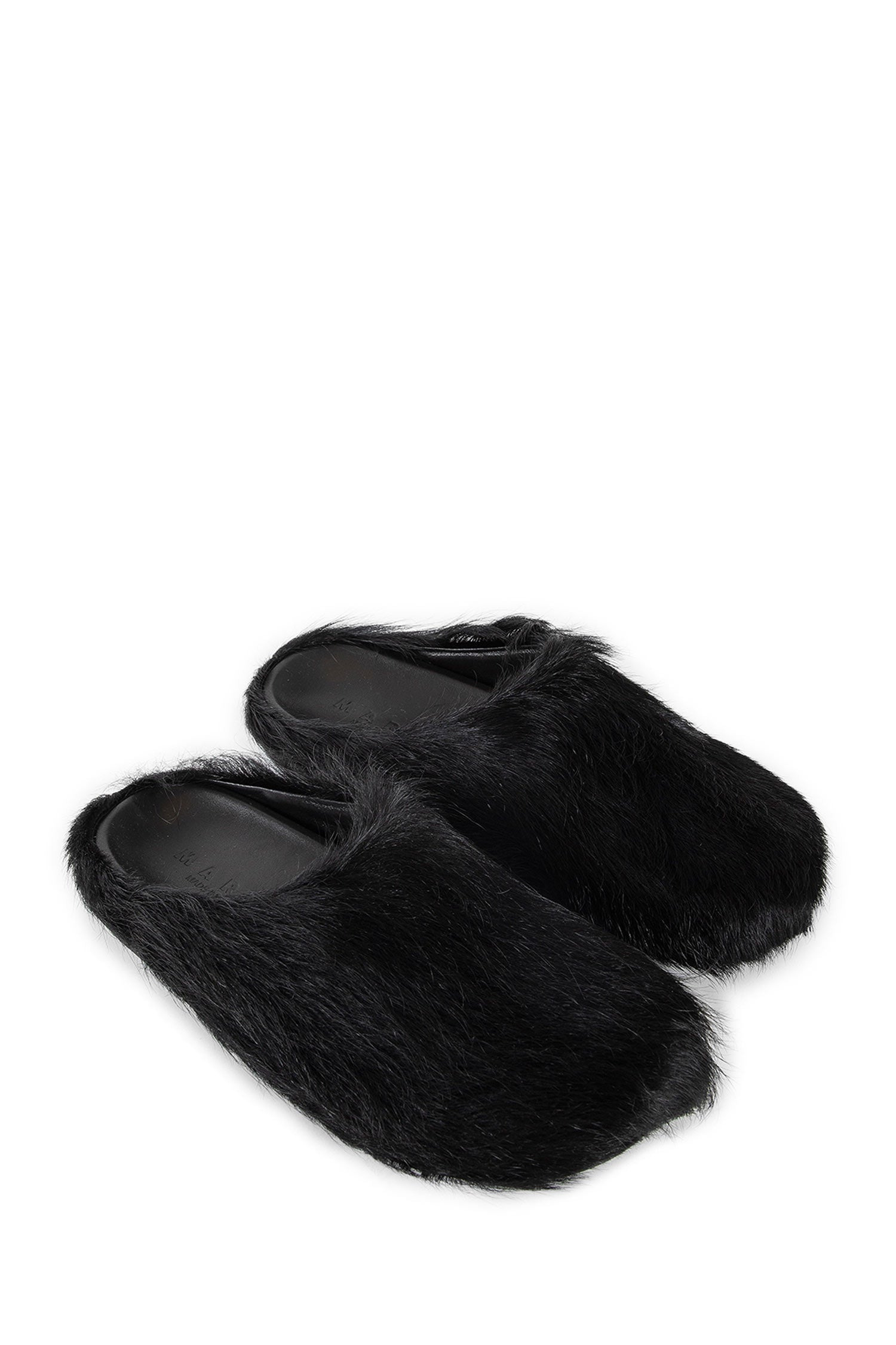 Long-hair Calfskin Fussbett Sabot - 6