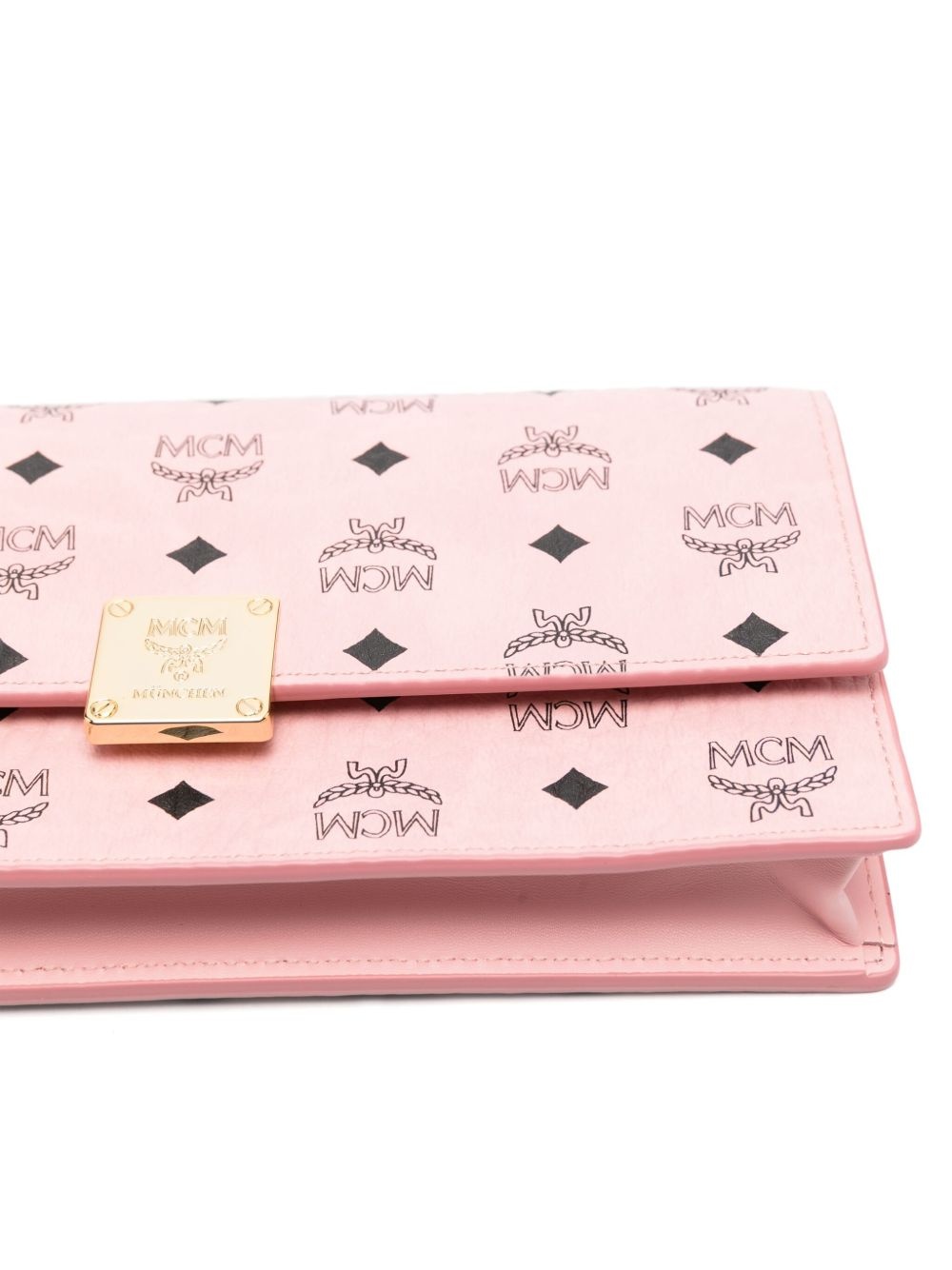 monogram-print cross body bag - 4