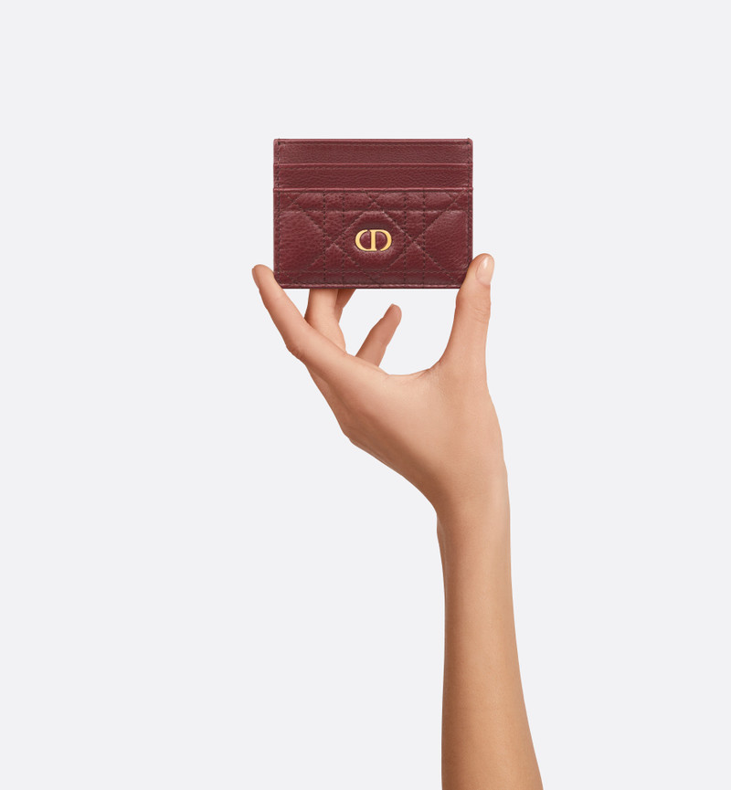 Dior Caro Freesia Card Holder 3