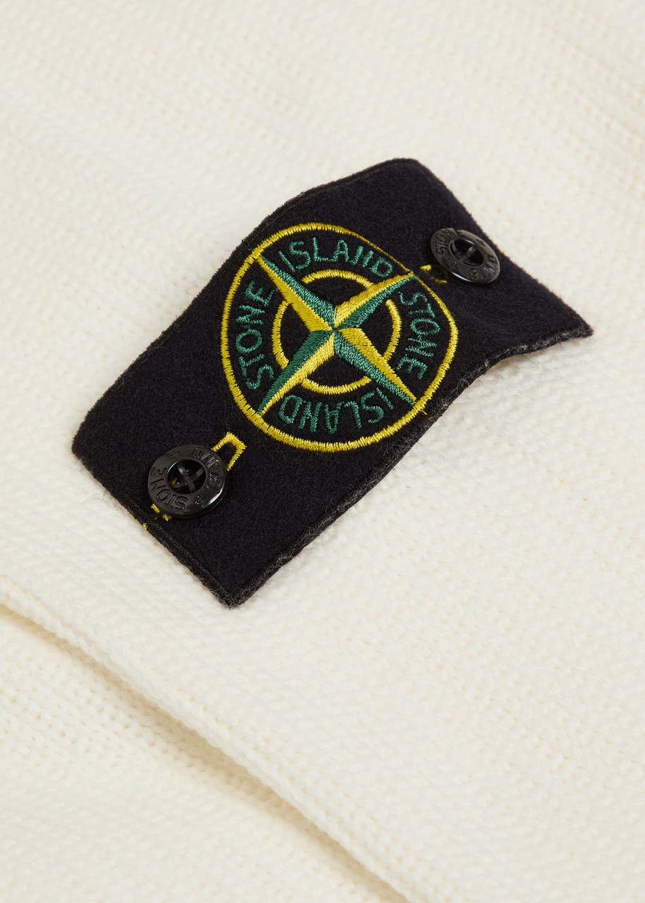 Stone Island Logo Stretch-cotton Jumper - 5