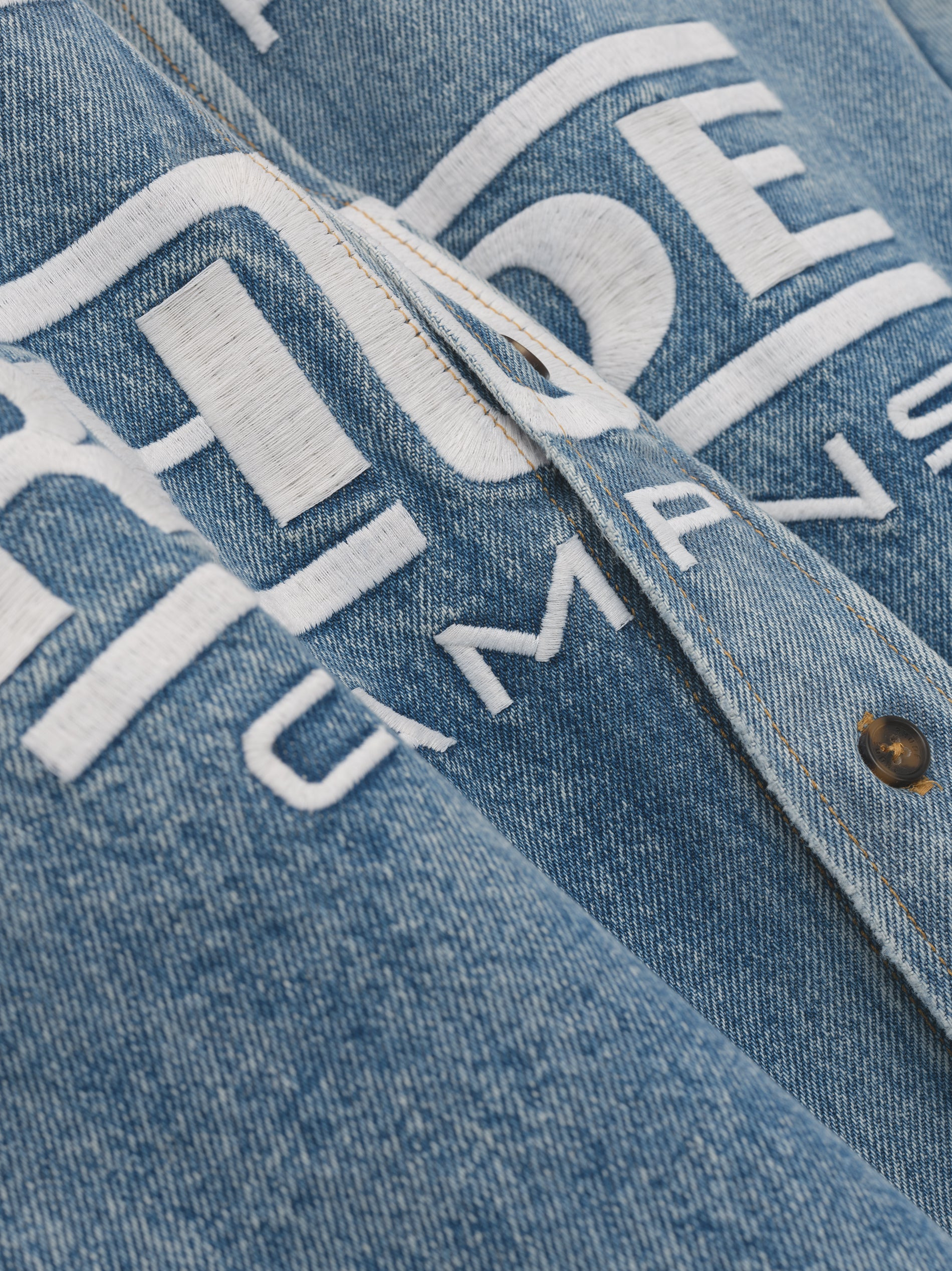 TIRE DENIM OVERSHIRT - 7