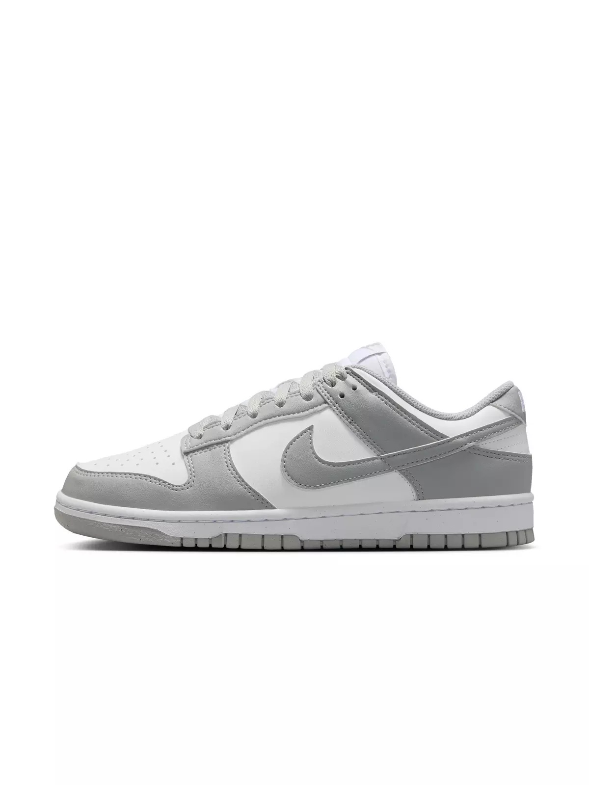 Dunk Low "White/Lt Smoke Grey" Women's Shoe - 3