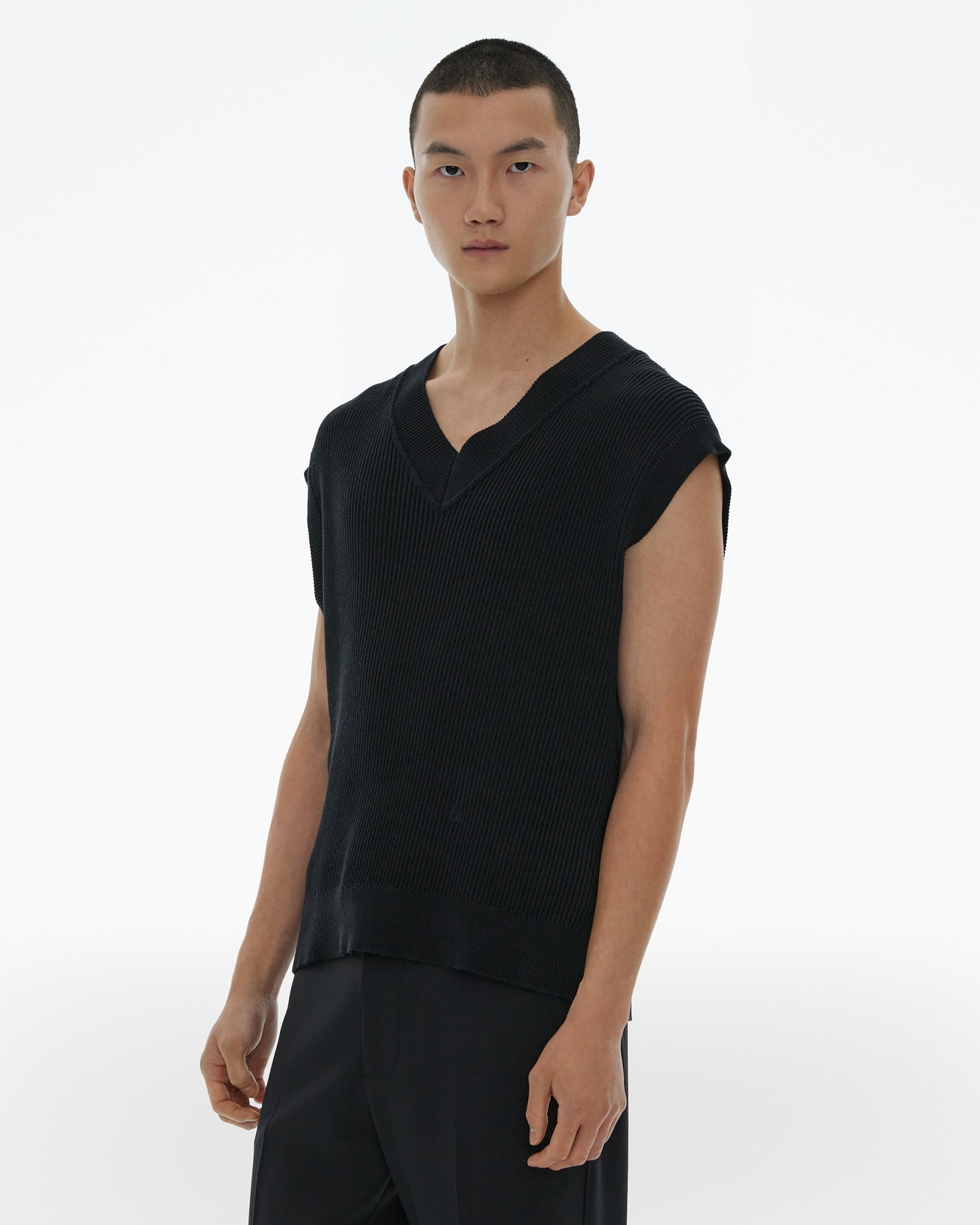 OVERSIZED SWEATER VEST - 5