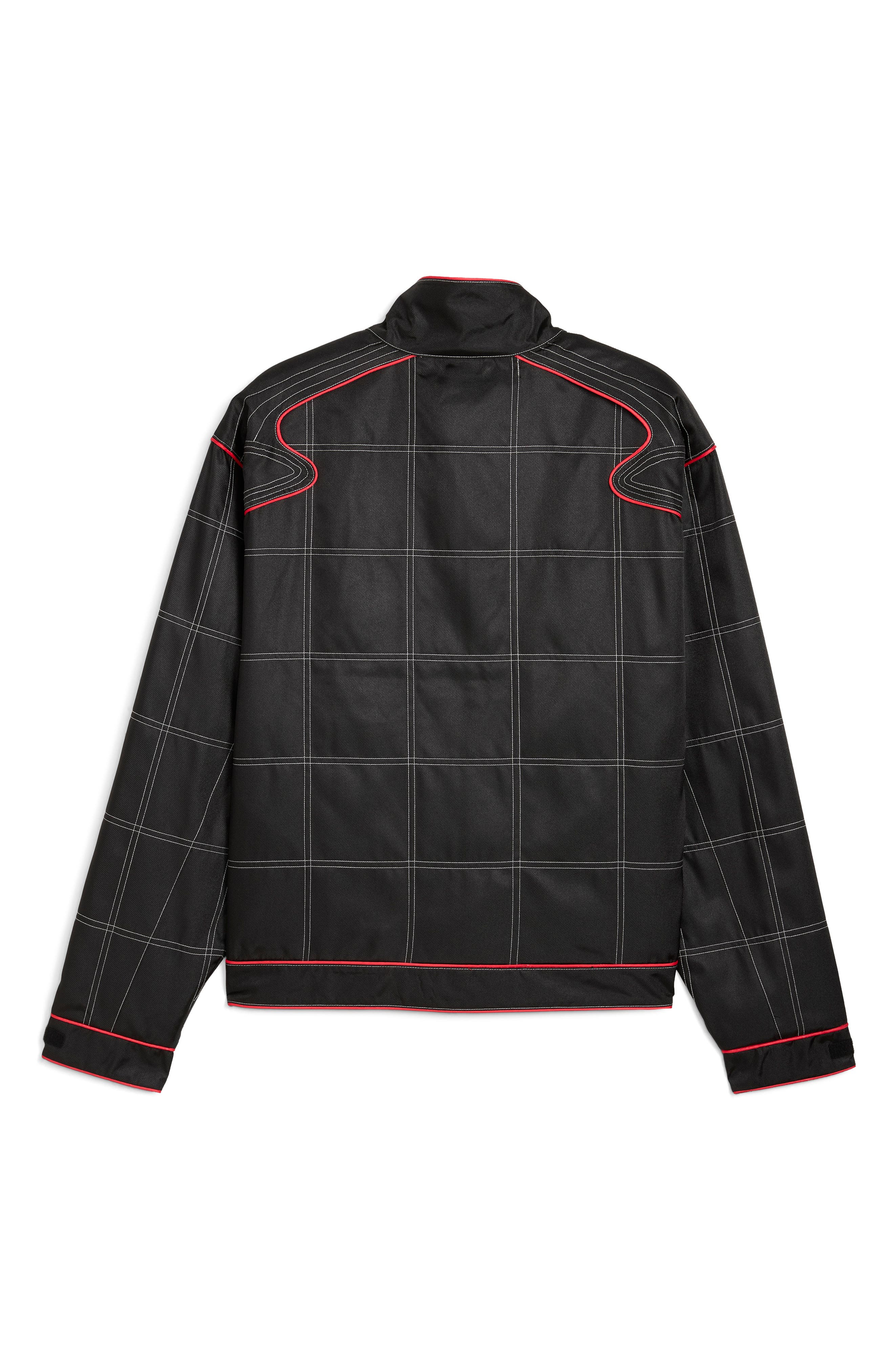 PUMA F1 Lifestyle Racing Jacket in Puma Black at Nordstrom - 6