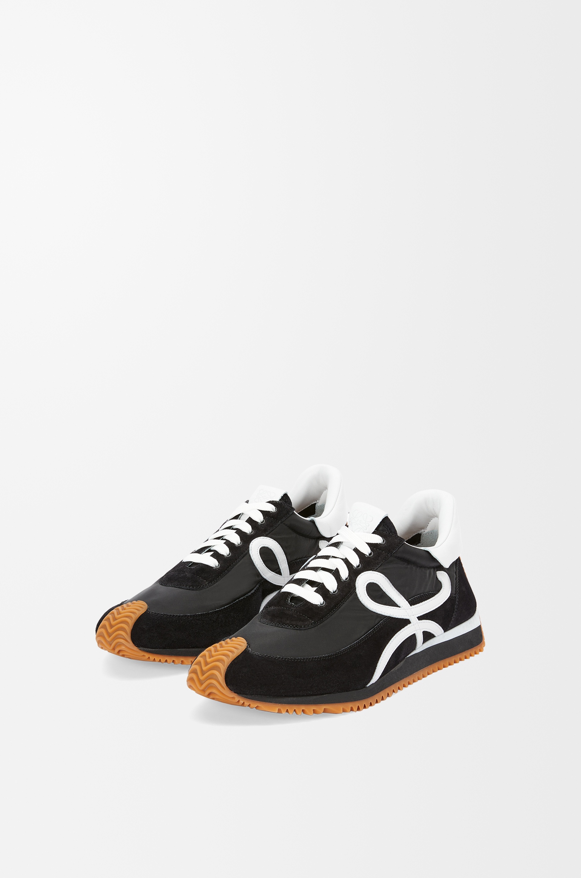 Flow Runner in nylon and suede - 2