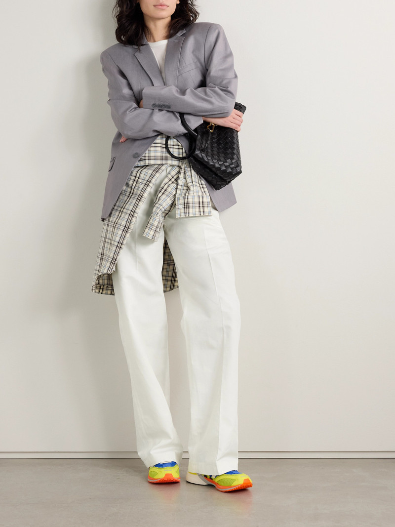 BETTTER Everest Pleated Cotton-twill Straight-leg Pants outlook