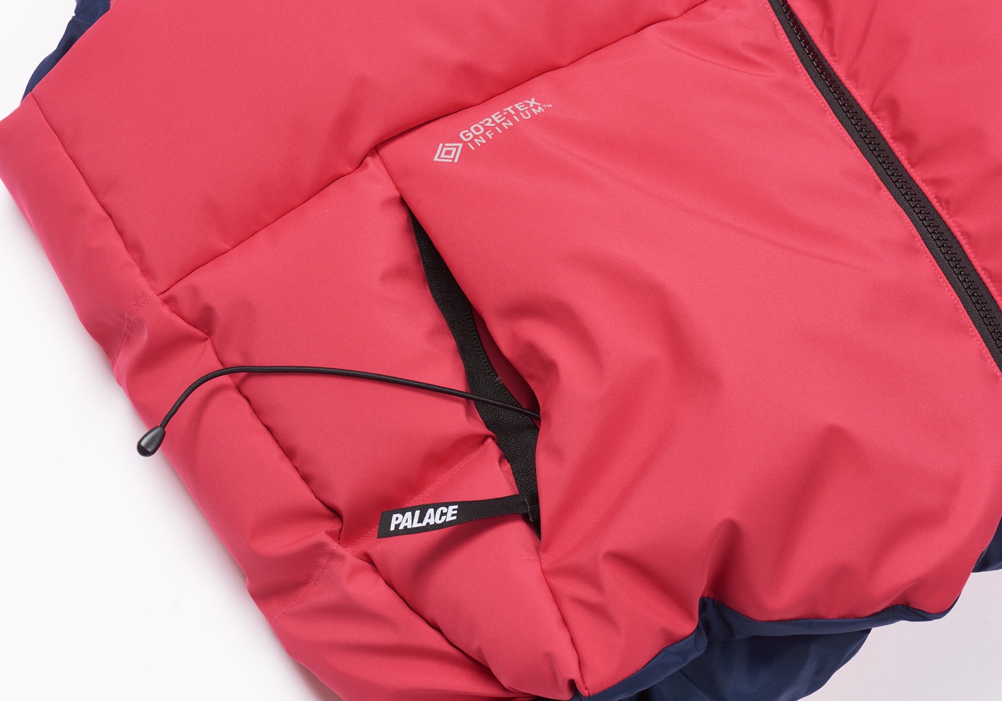 PALACE INFINIUM REVERSO DOWN VEST PINK-