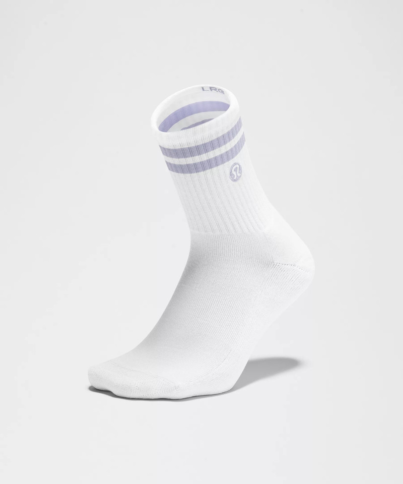 Unisex Daily Essential Quarter Socks *Stripe 3